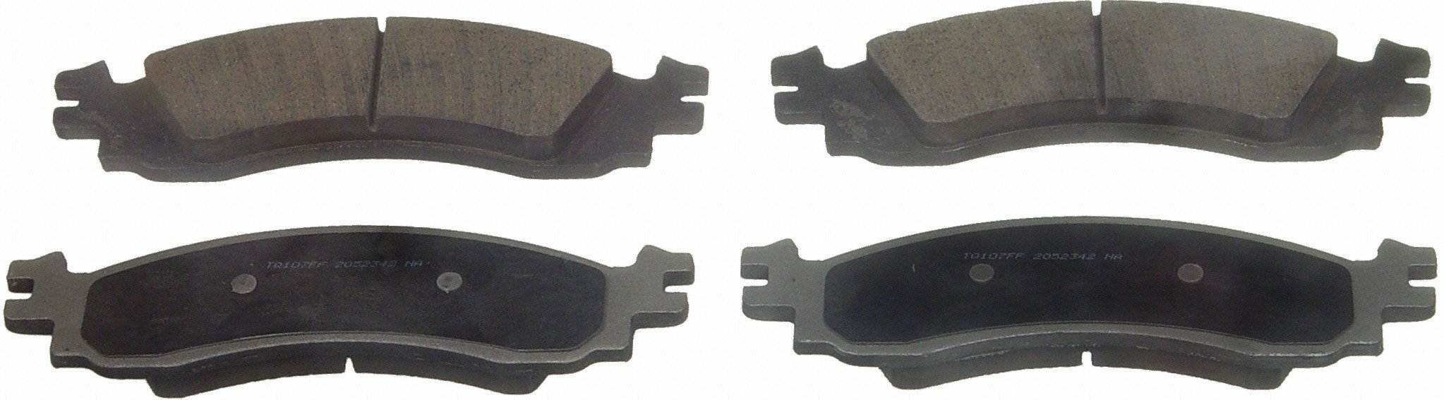 Wagner Brake Disc Brake Pad Set  top view frsport QC1158