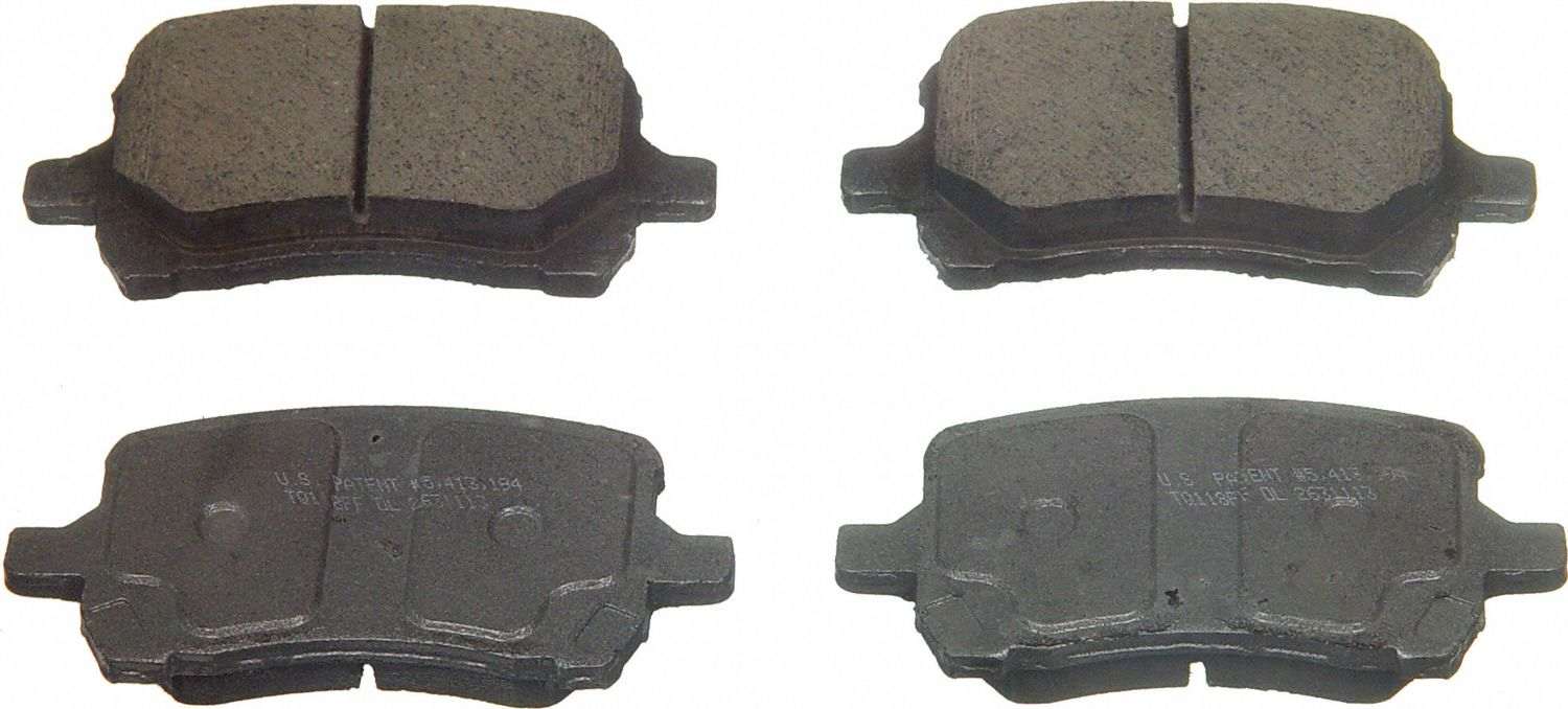 wagner brake disc brake pad set  frsport qc1160