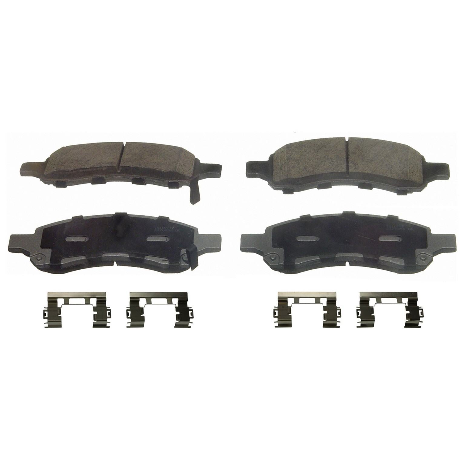 wagner brake disc brake pad set  frsport qc1169a