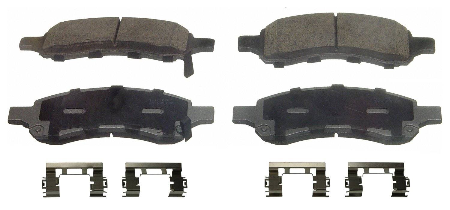 Wagner Brake Disc Brake Pad Set  top view frsport QC1169A