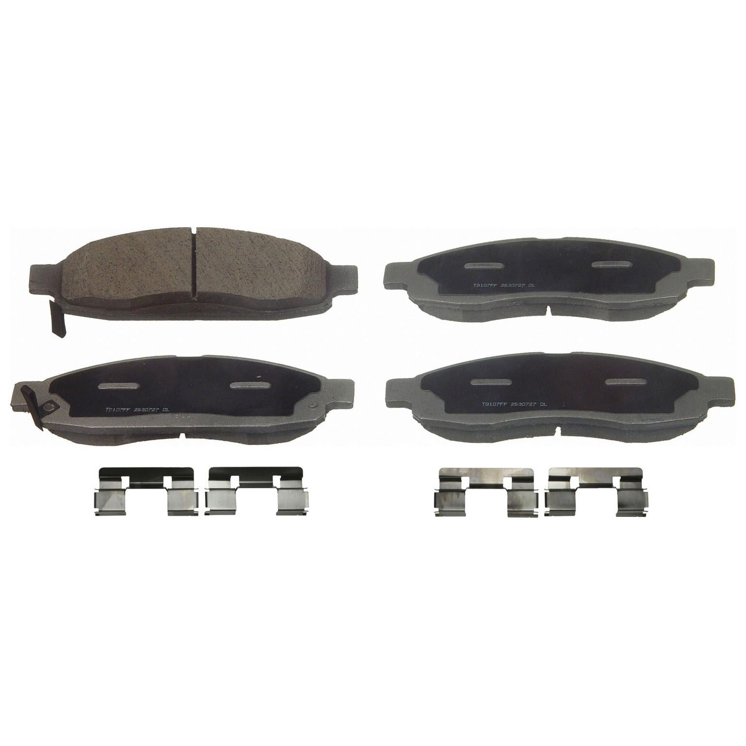 wagner brake disc brake pad set  frsport qc1183