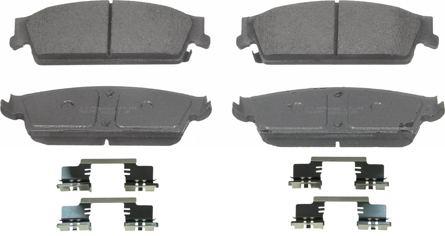 Wagner Brake Disc Brake Pad Set  top view frsport QC1194