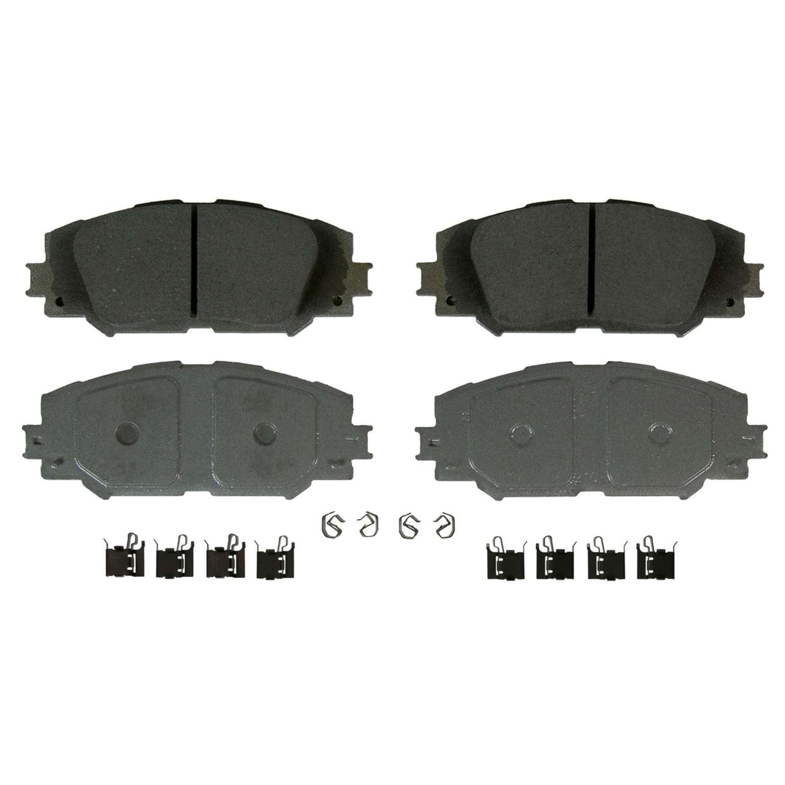 Wagner Brake Disc Brake Pad Set  top view frsport QC1210A