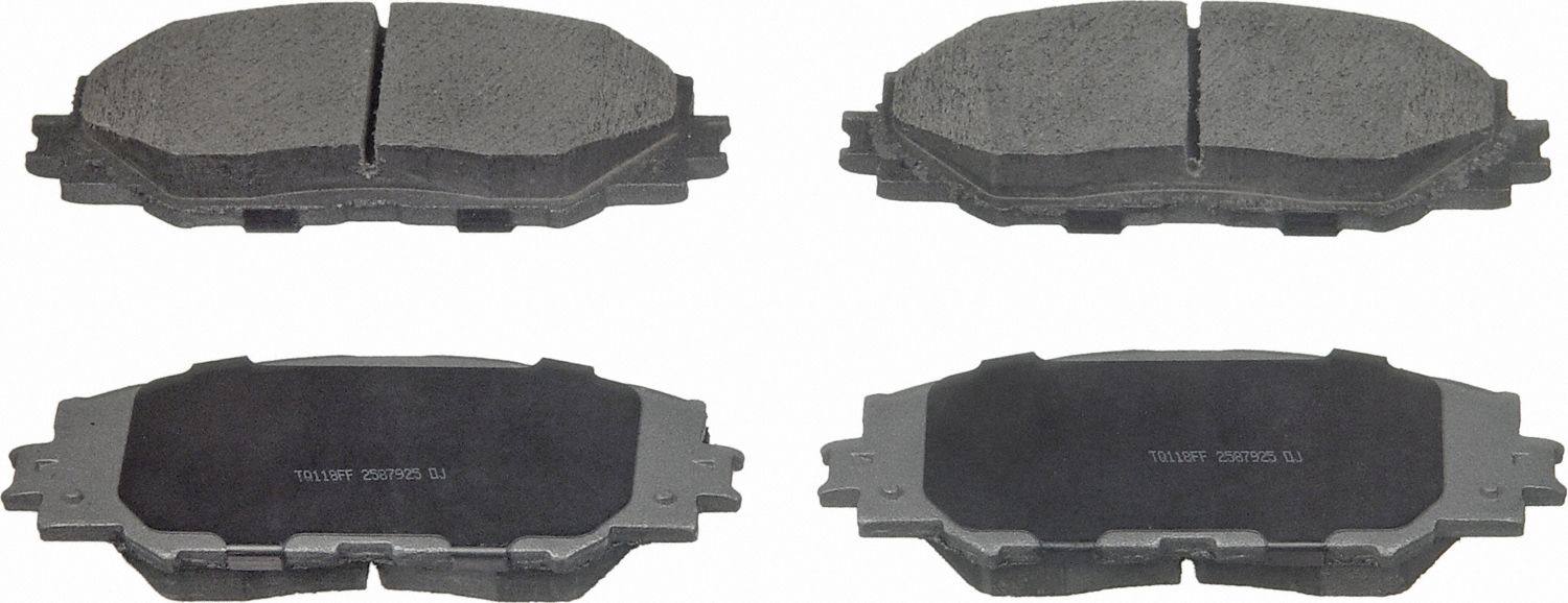 wagner brake disc brake pad set  frsport qc1210