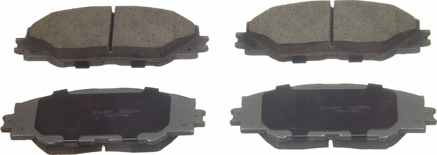 wagner brake disc brake pad set  frsport qc1211