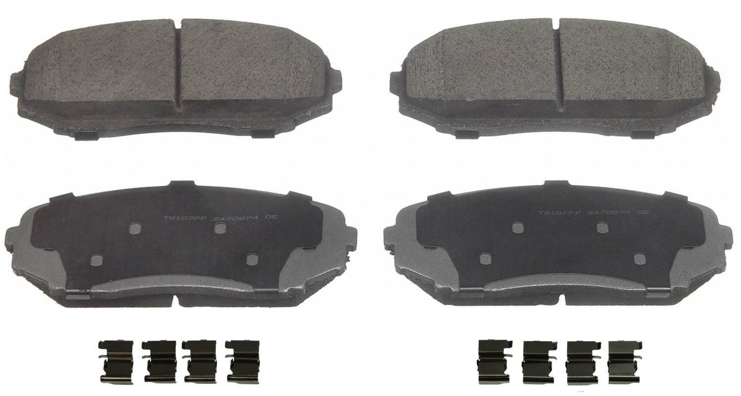 Wagner Brake Disc Brake Pad Set  top view frsport QC1258A