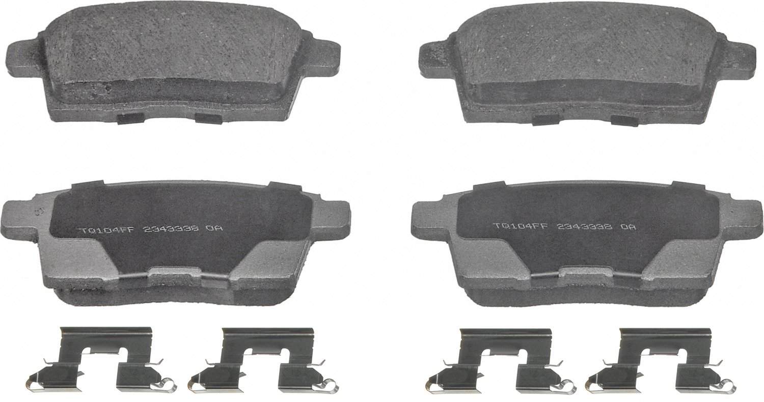 Wagner Brake Disc Brake Pad Set  top view frsport QC1259