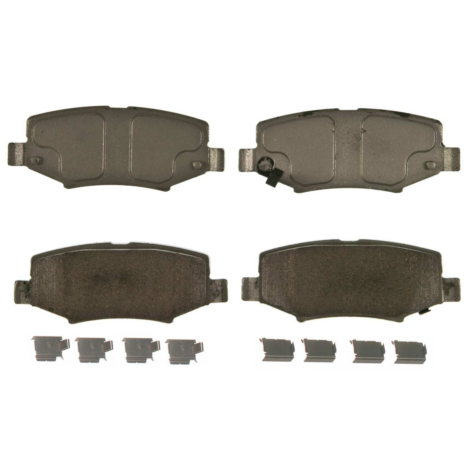 Wagner Brake Disc Brake Pad Set  top view frsport QC1274