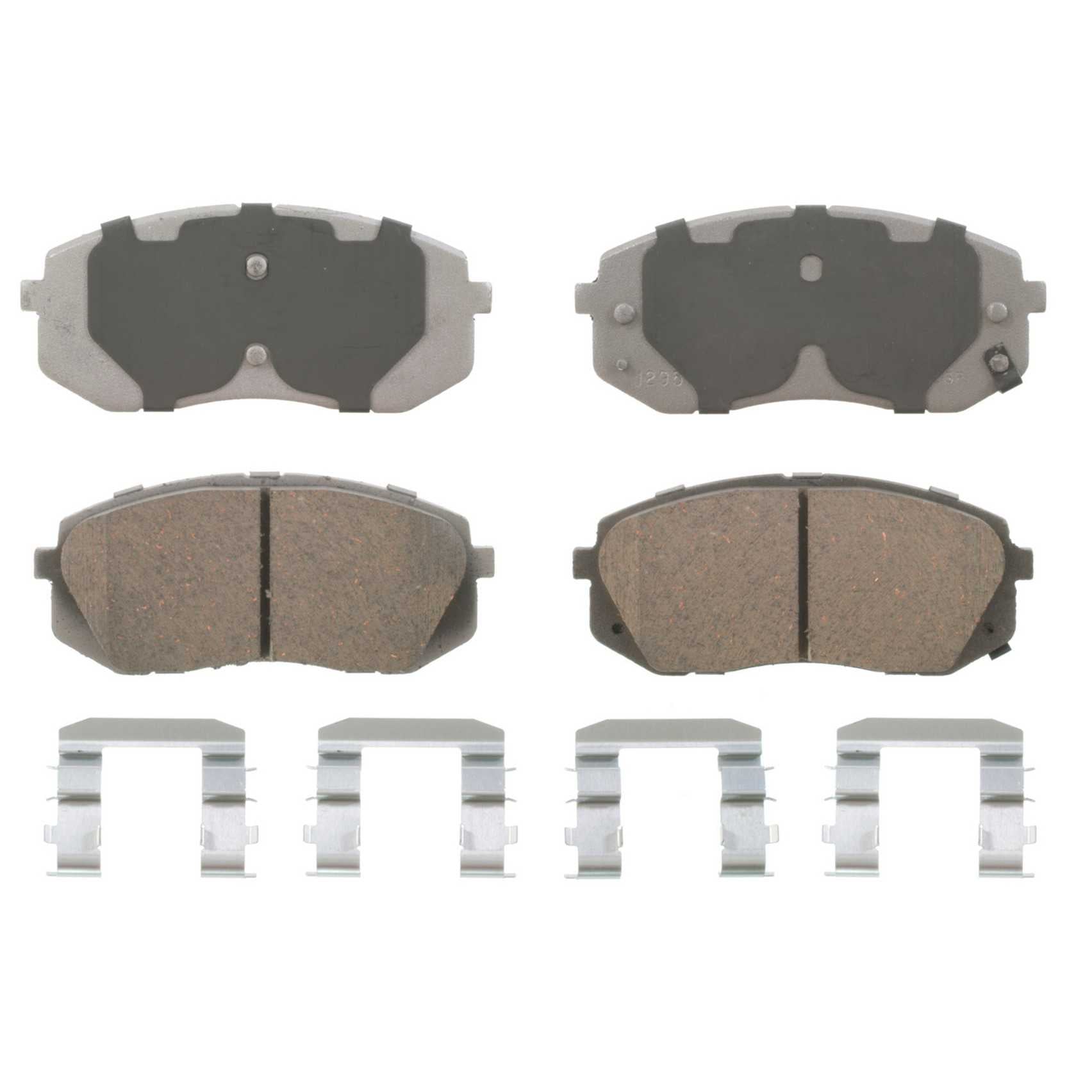 Wagner Brake Disc Brake Pad Set  top view frsport QC1295A