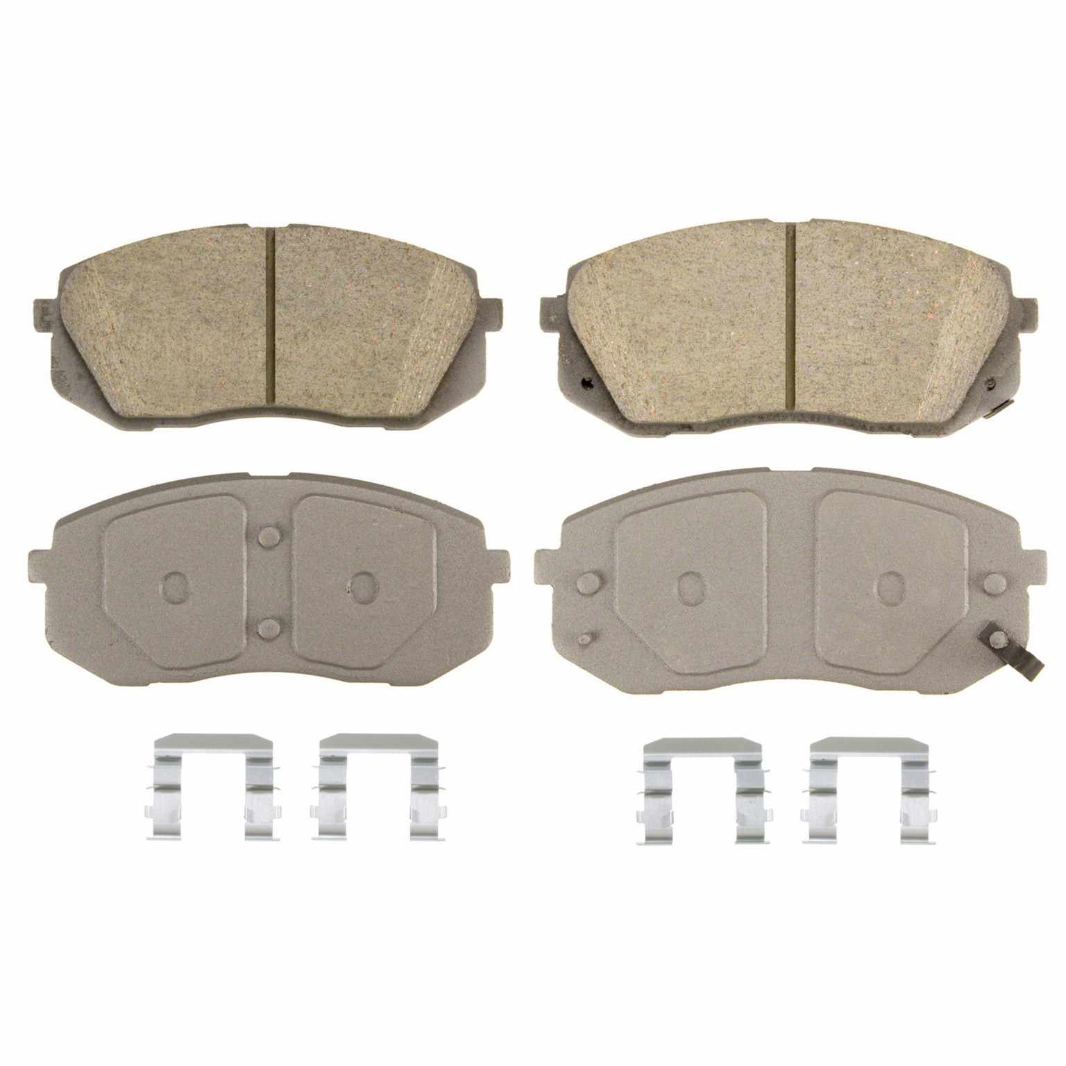 Wagner Brake Disc Brake Pad Set  top view frsport QC1295