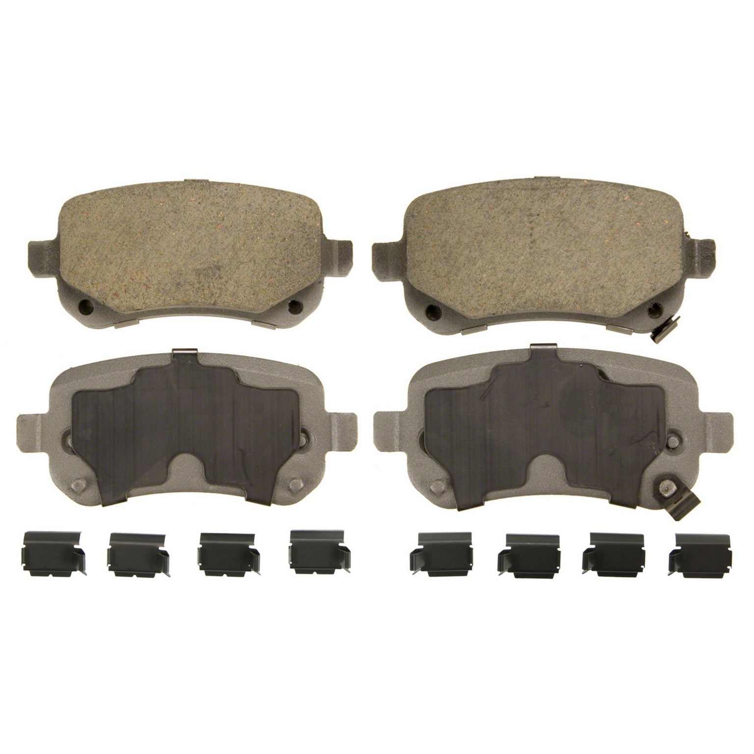 Wagner Brake Disc Brake Pad Set  top view frsport QC1326