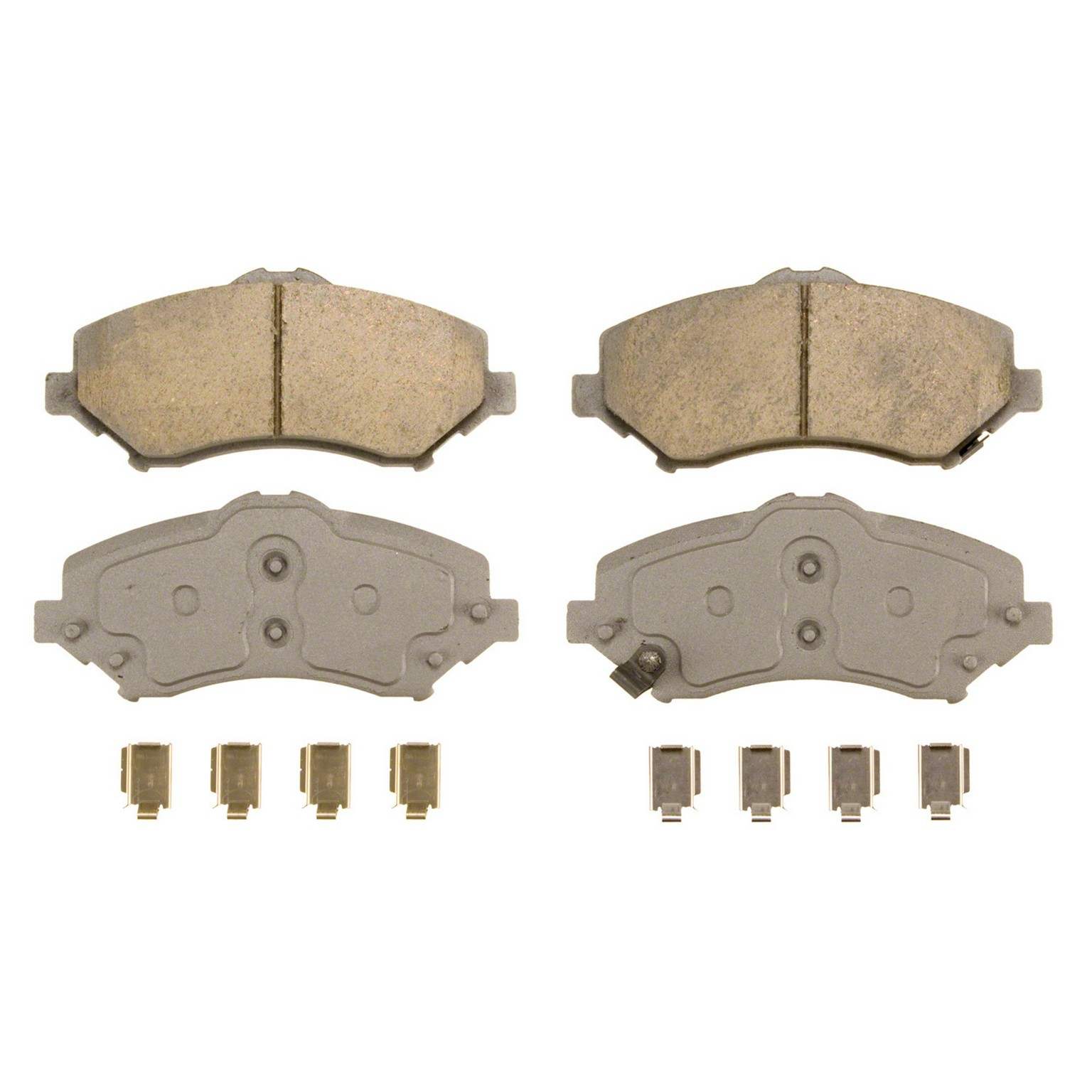 wagner brake disc brake pad set  frsport qc1327