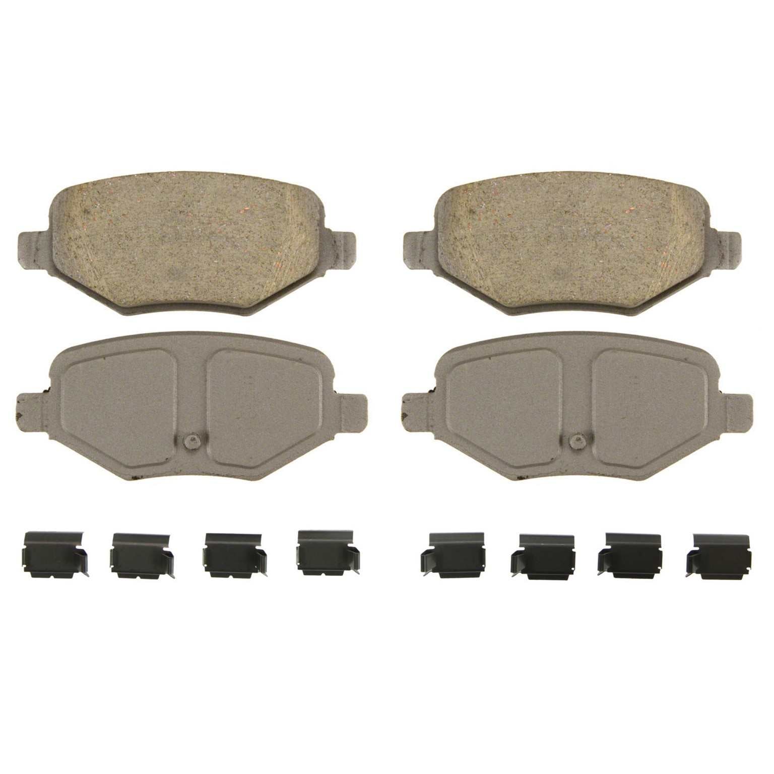 Wagner Brake Disc Brake Pad Set  top view frsport QC1377