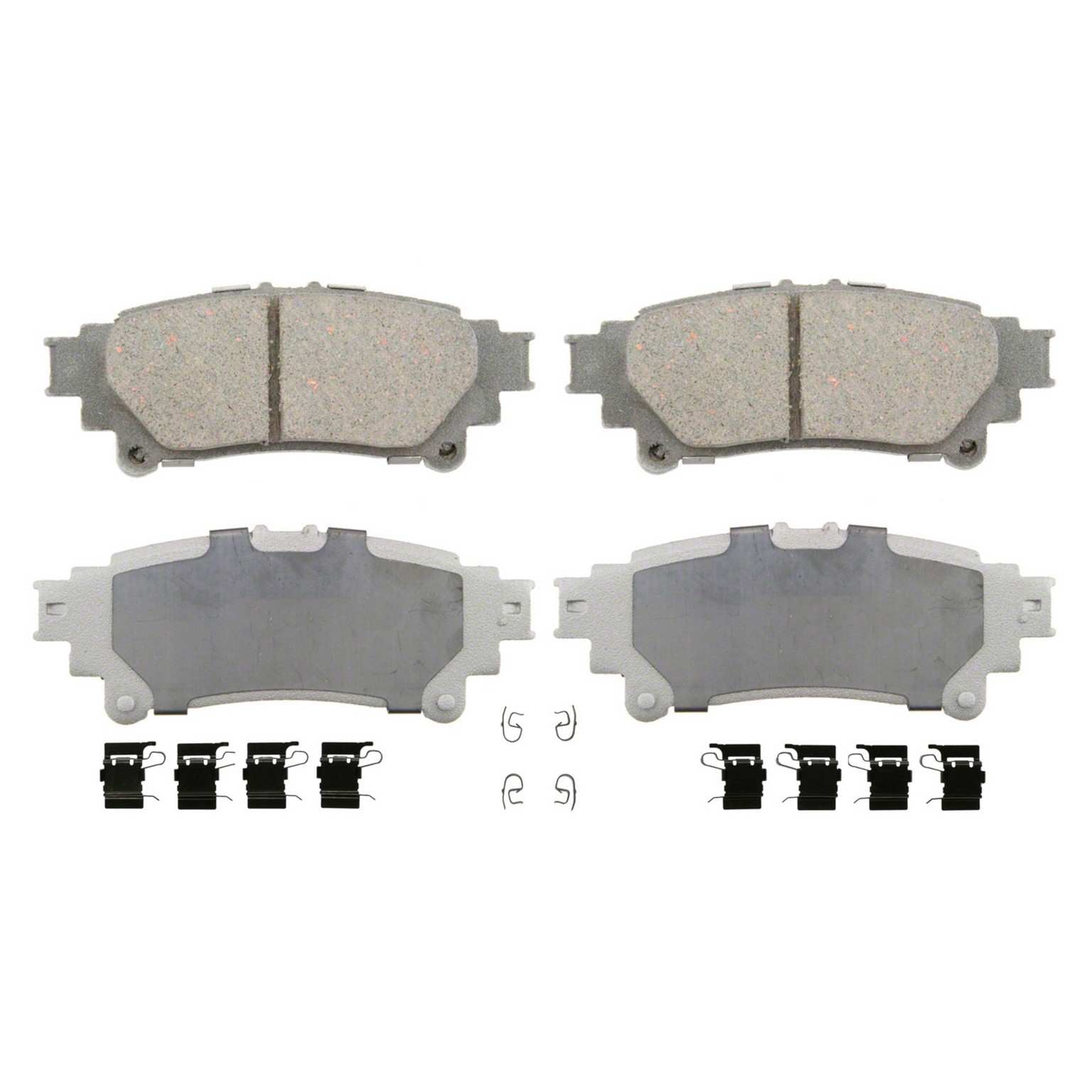 Wagner Brake Disc Brake Pad Set  top view frsport QC1391