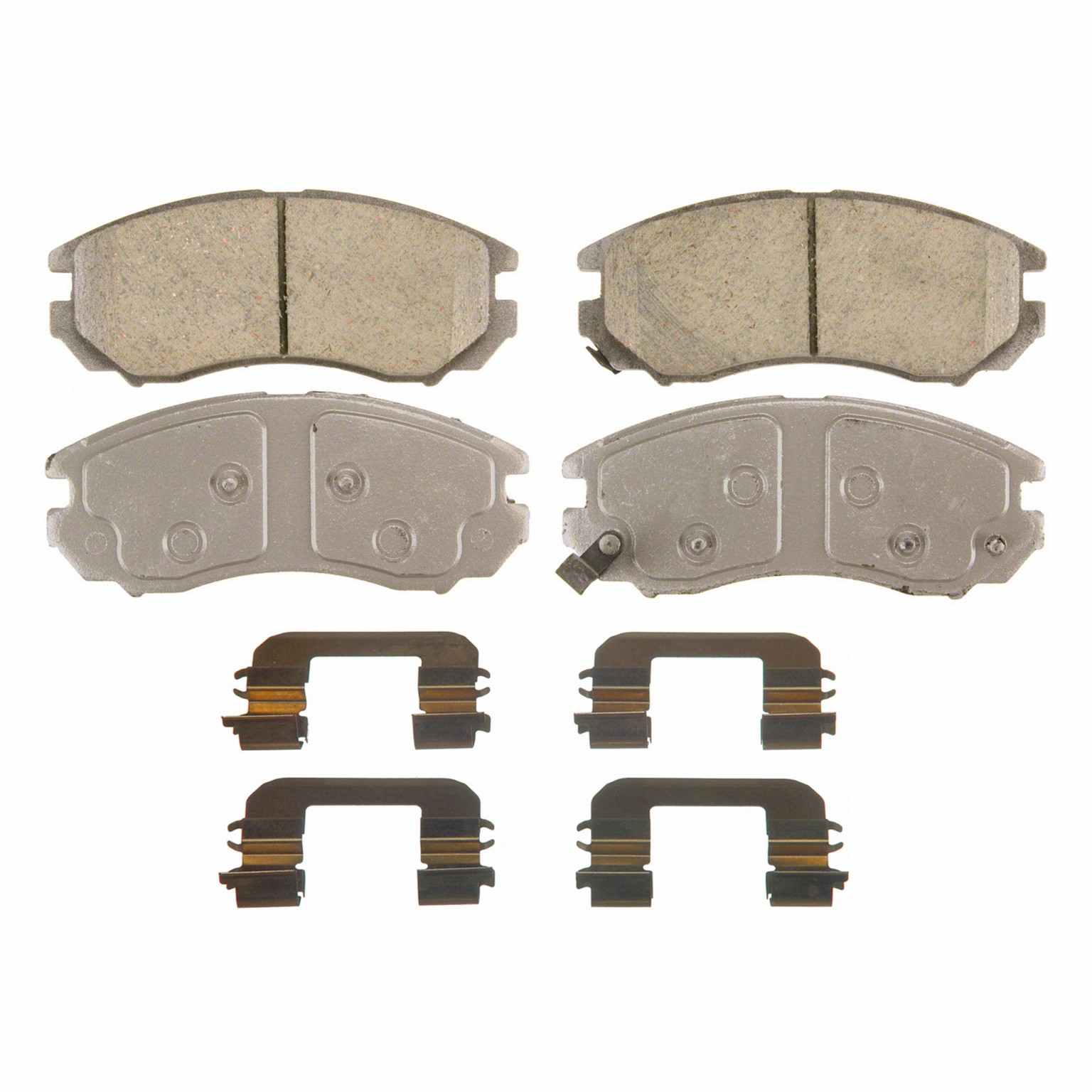 wagner brake disc brake pad set  frsport qc1408