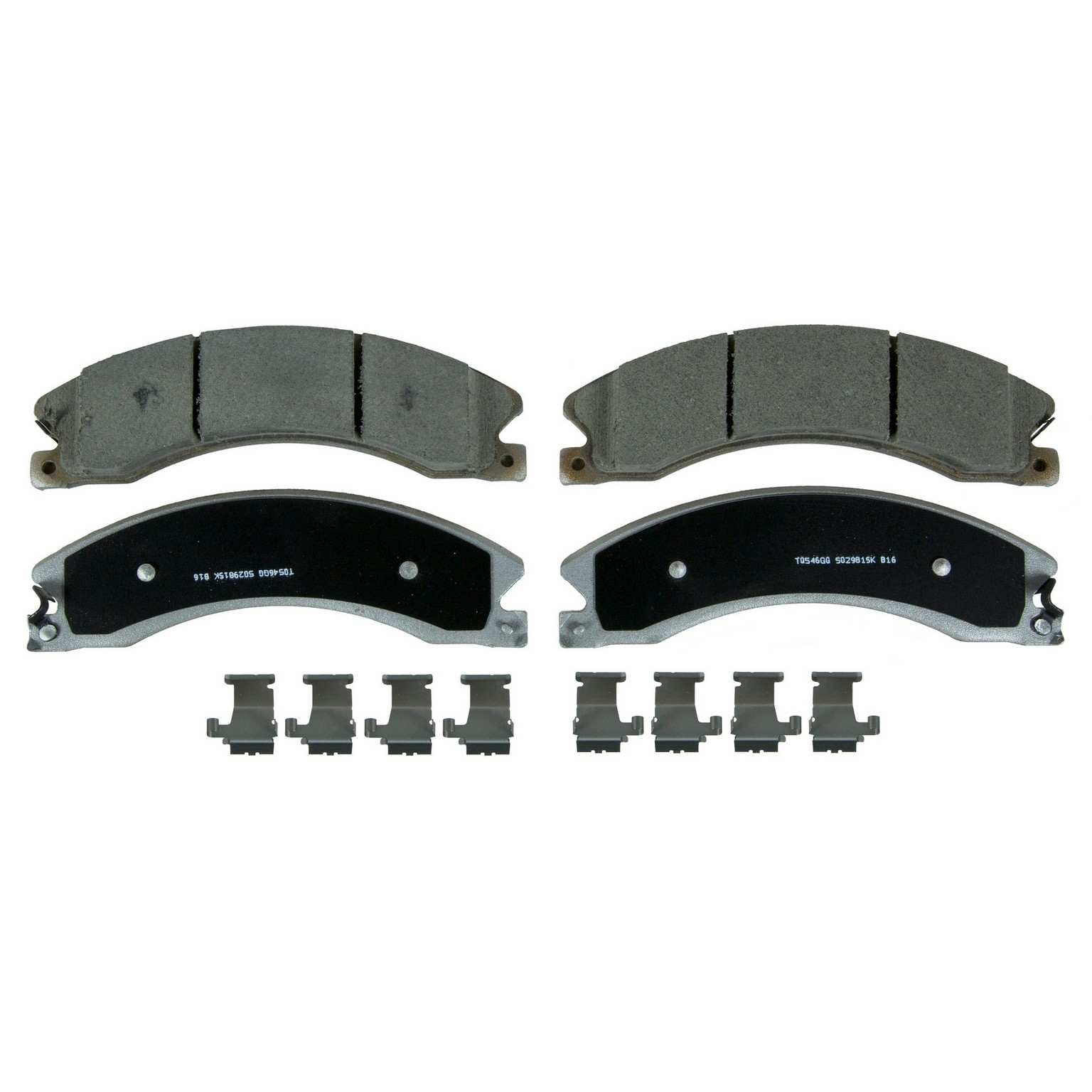 Wagner Brake Disc Brake Pad Set  top view frsport QC1411