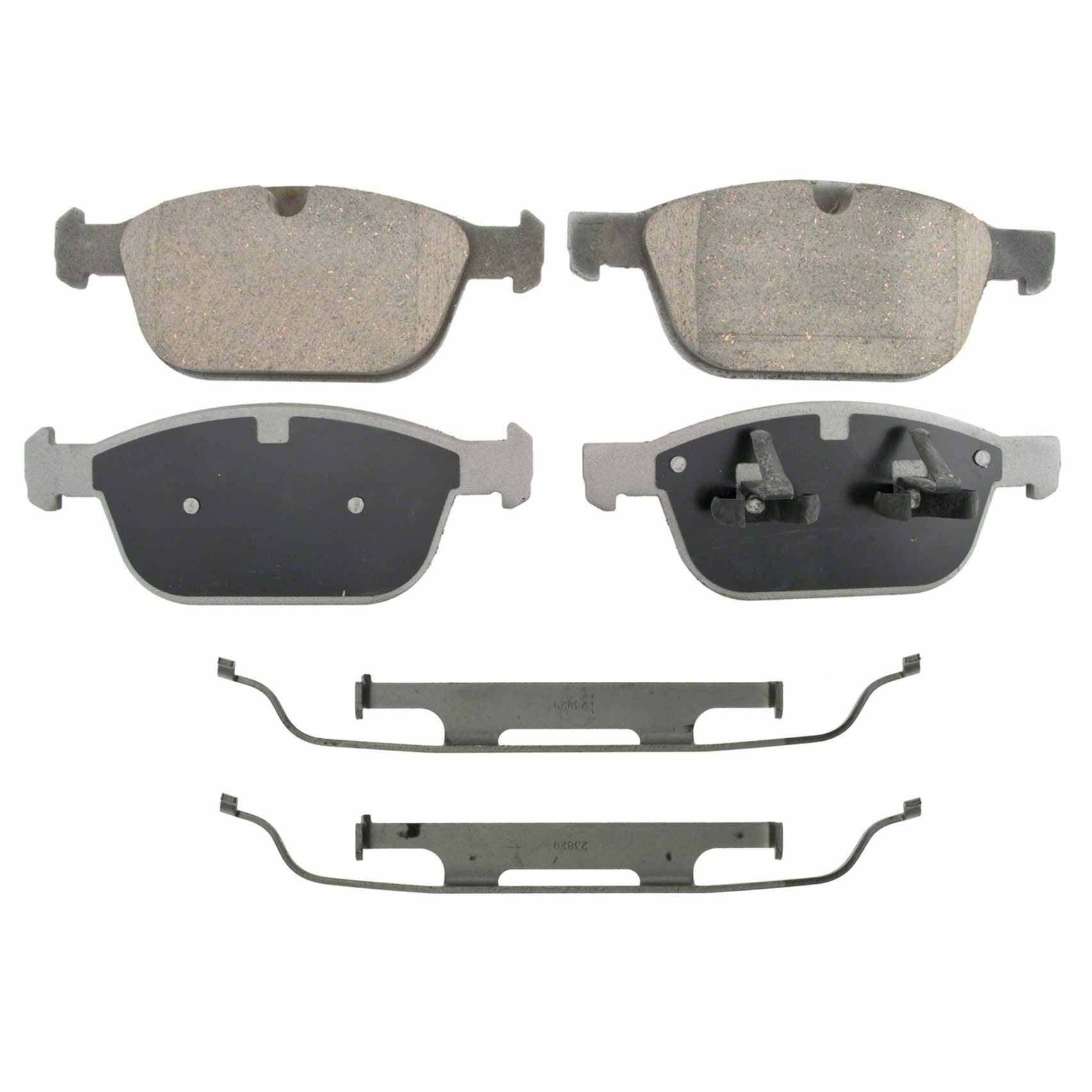 Wagner Brake Disc Brake Pad Set  top view frsport QC1412