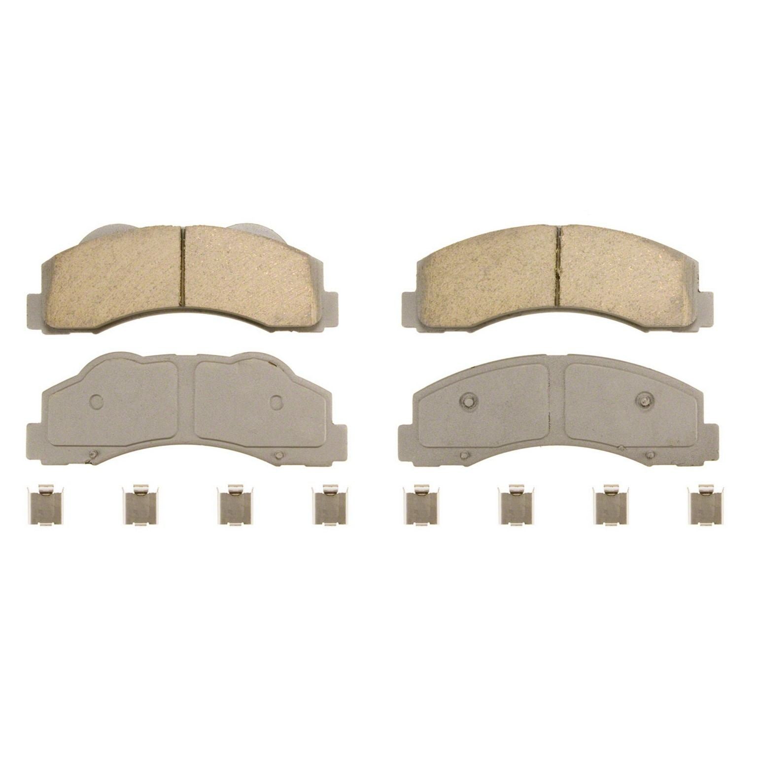 wagner brake disc brake pad set  frsport qc1414