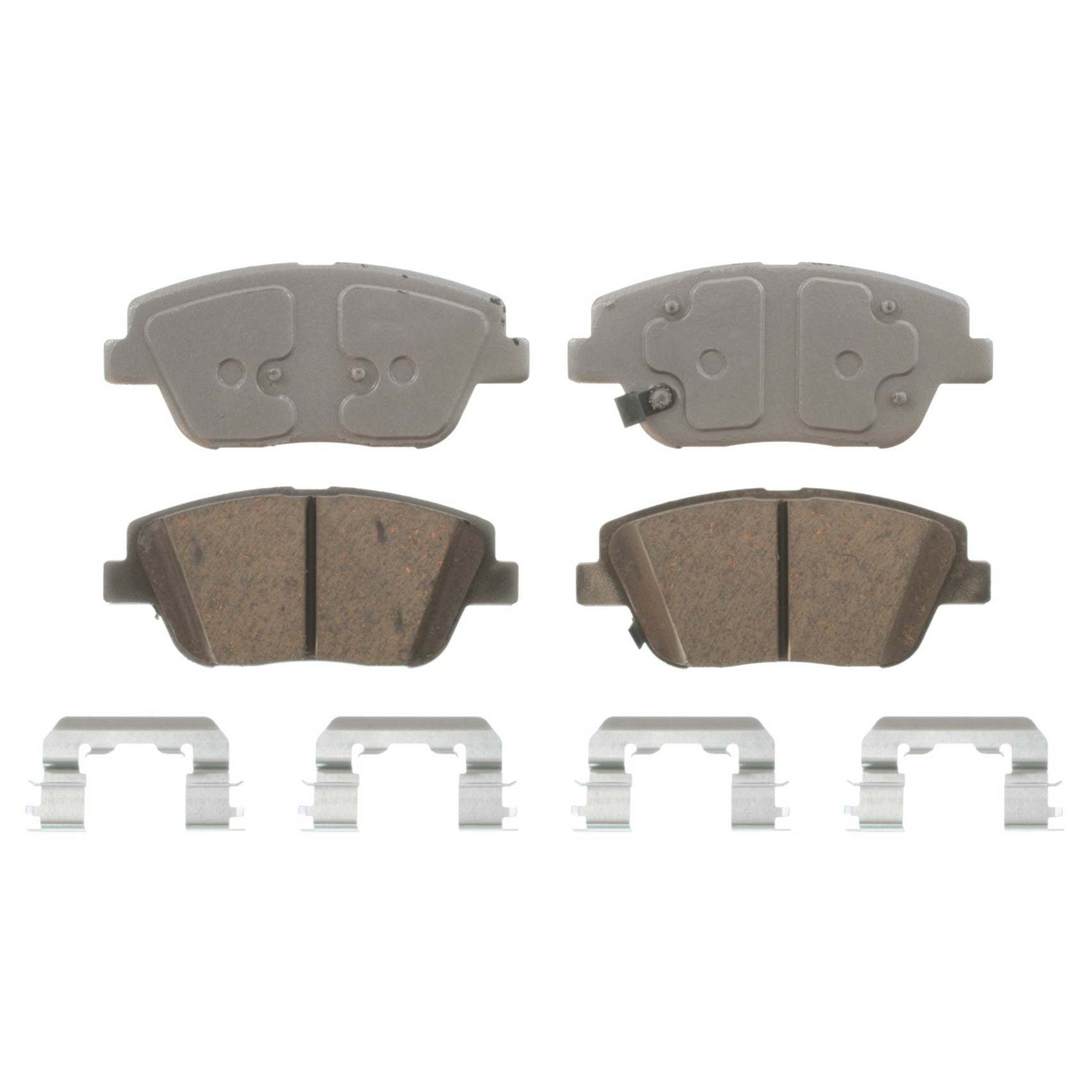 Wagner Brake Disc Brake Pad Set  top view frsport QC1444