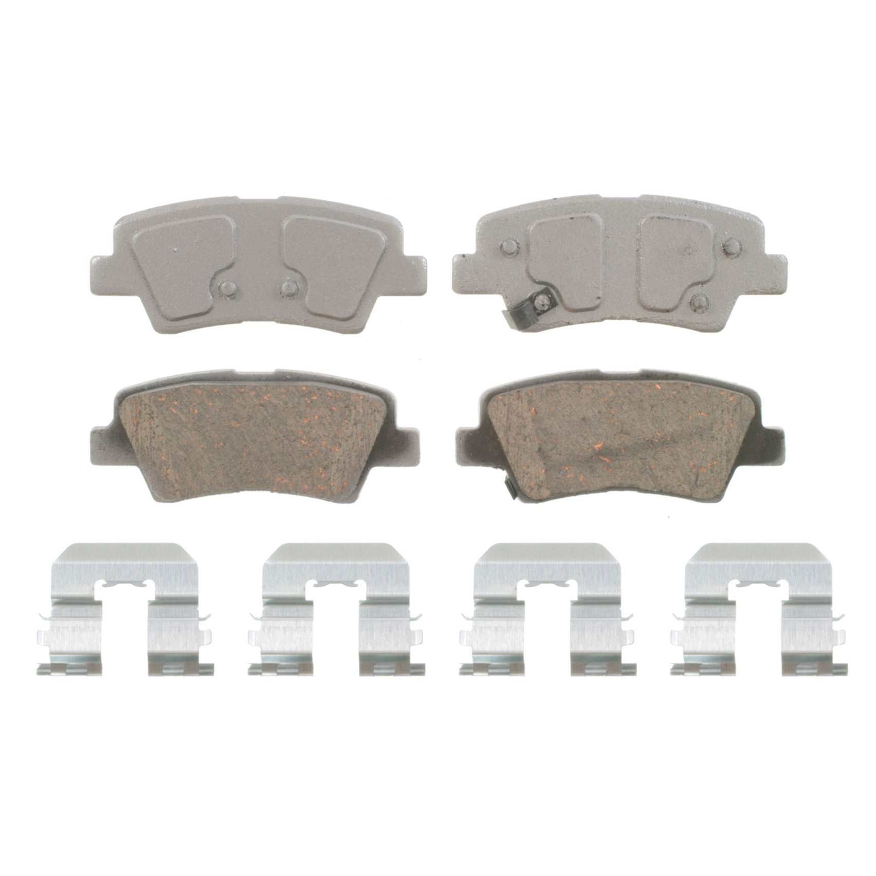 Wagner Brake Disc Brake Pad Set  top view frsport QC1445