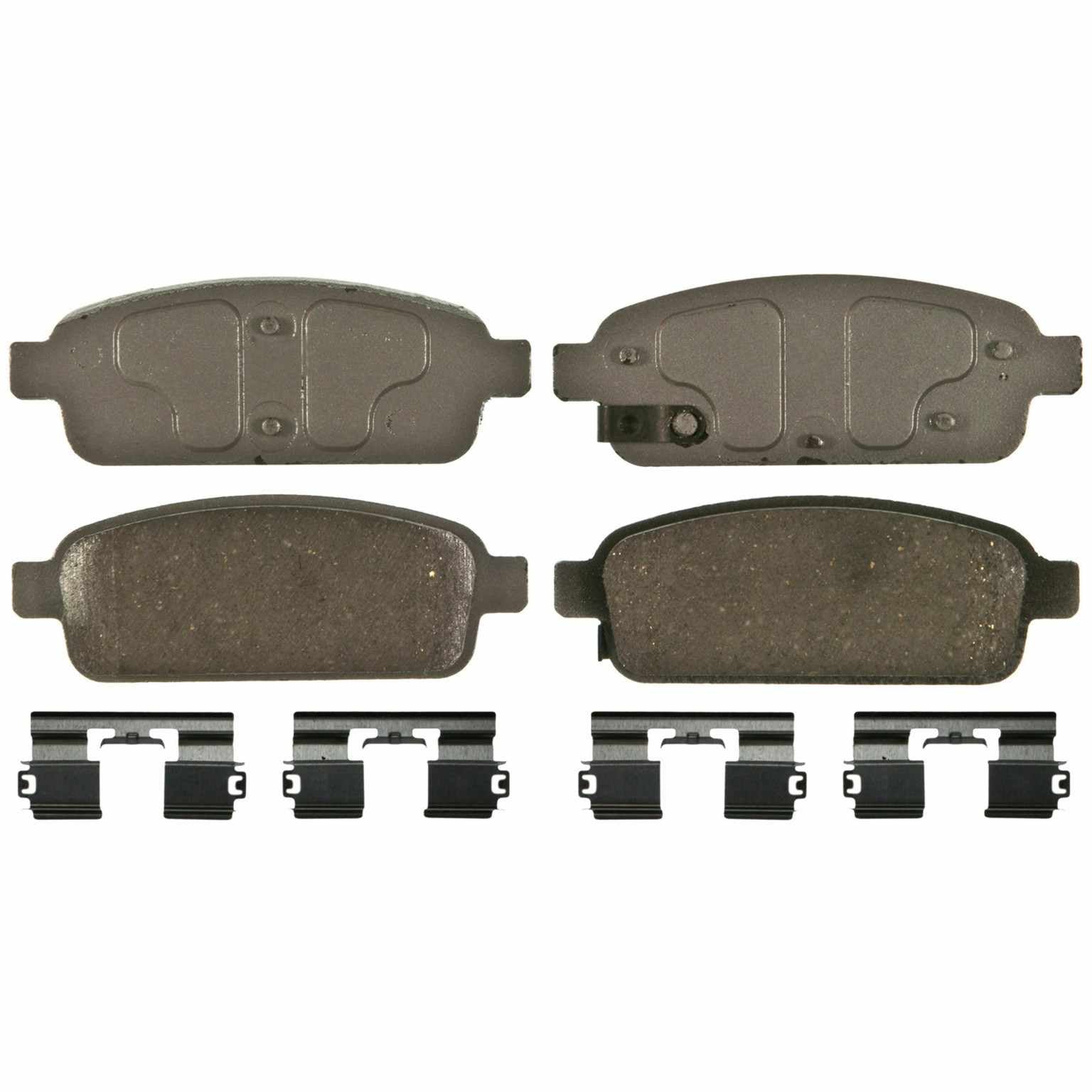 wagner brake disc brake pad set  frsport qc1468