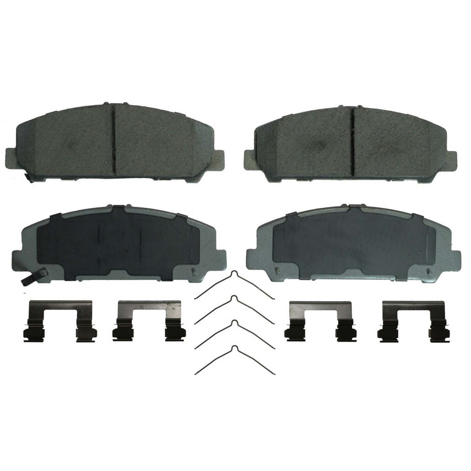 Wagner Brake Disc Brake Pad Set  top view frsport QC1509