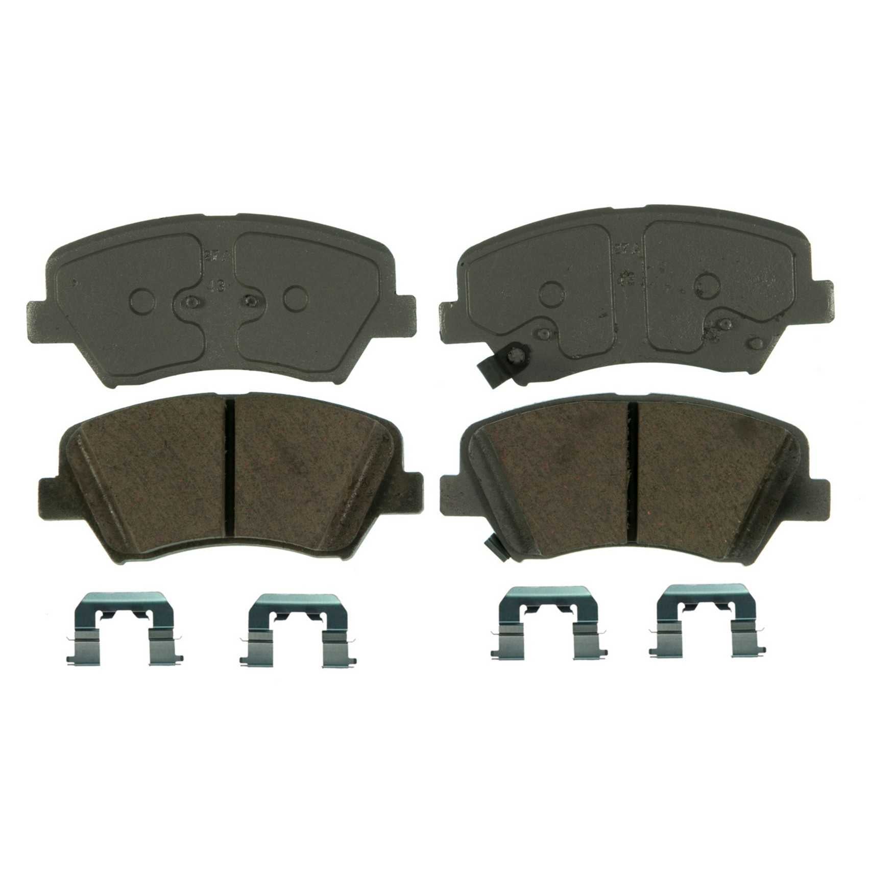 Wagner Brake Disc Brake Pad Set  top view frsport QC1543