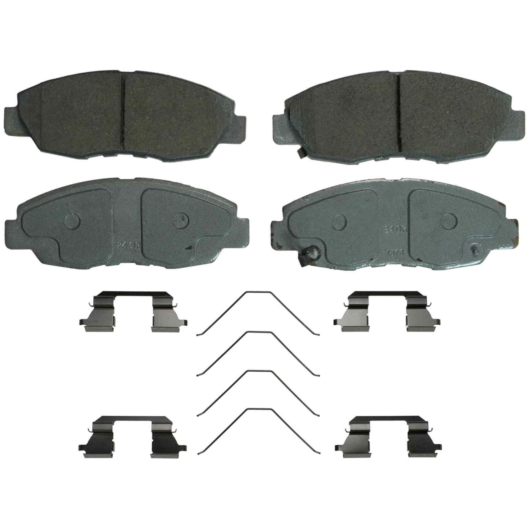 Wagner Brake Disc Brake Pad Set  top view frsport QC1578