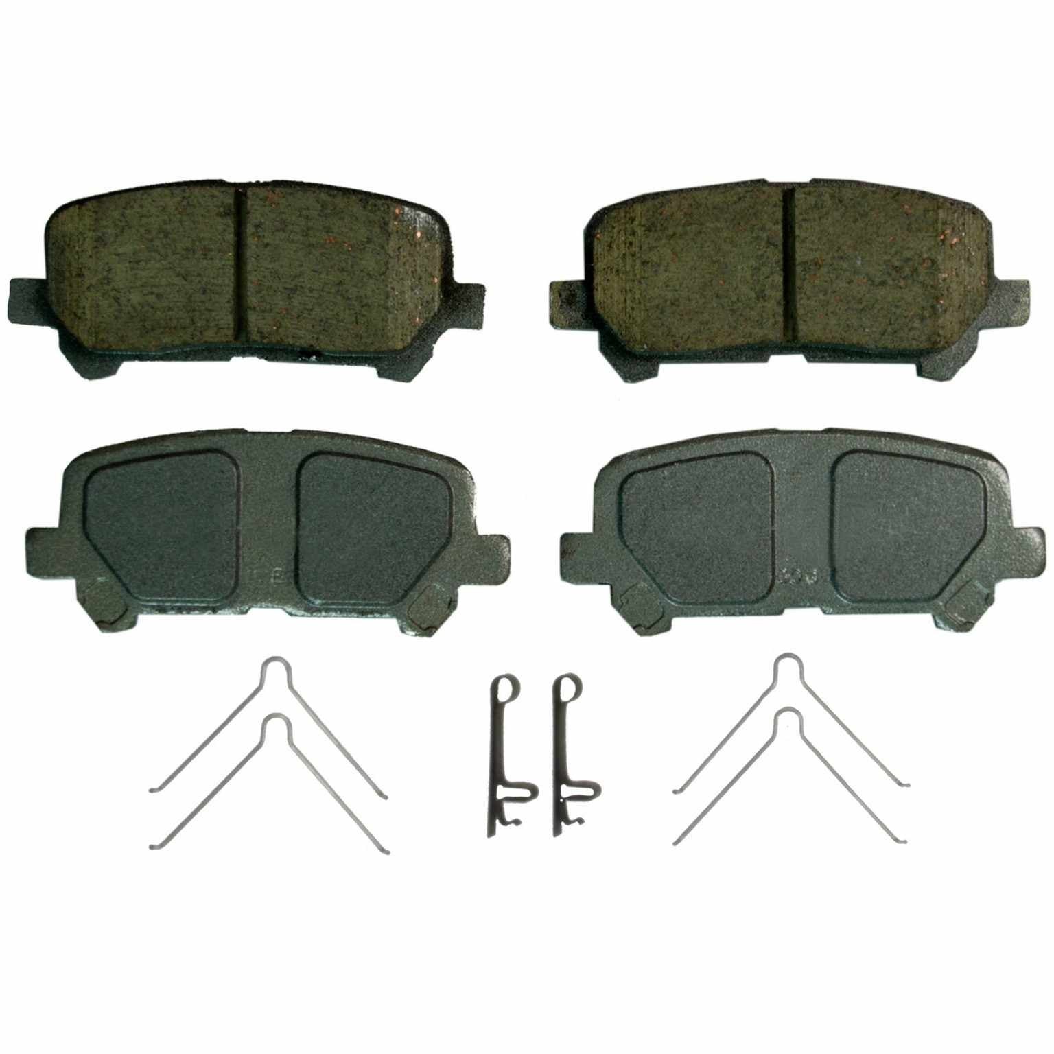 wagner brake disc brake pad set  frsport qc1585