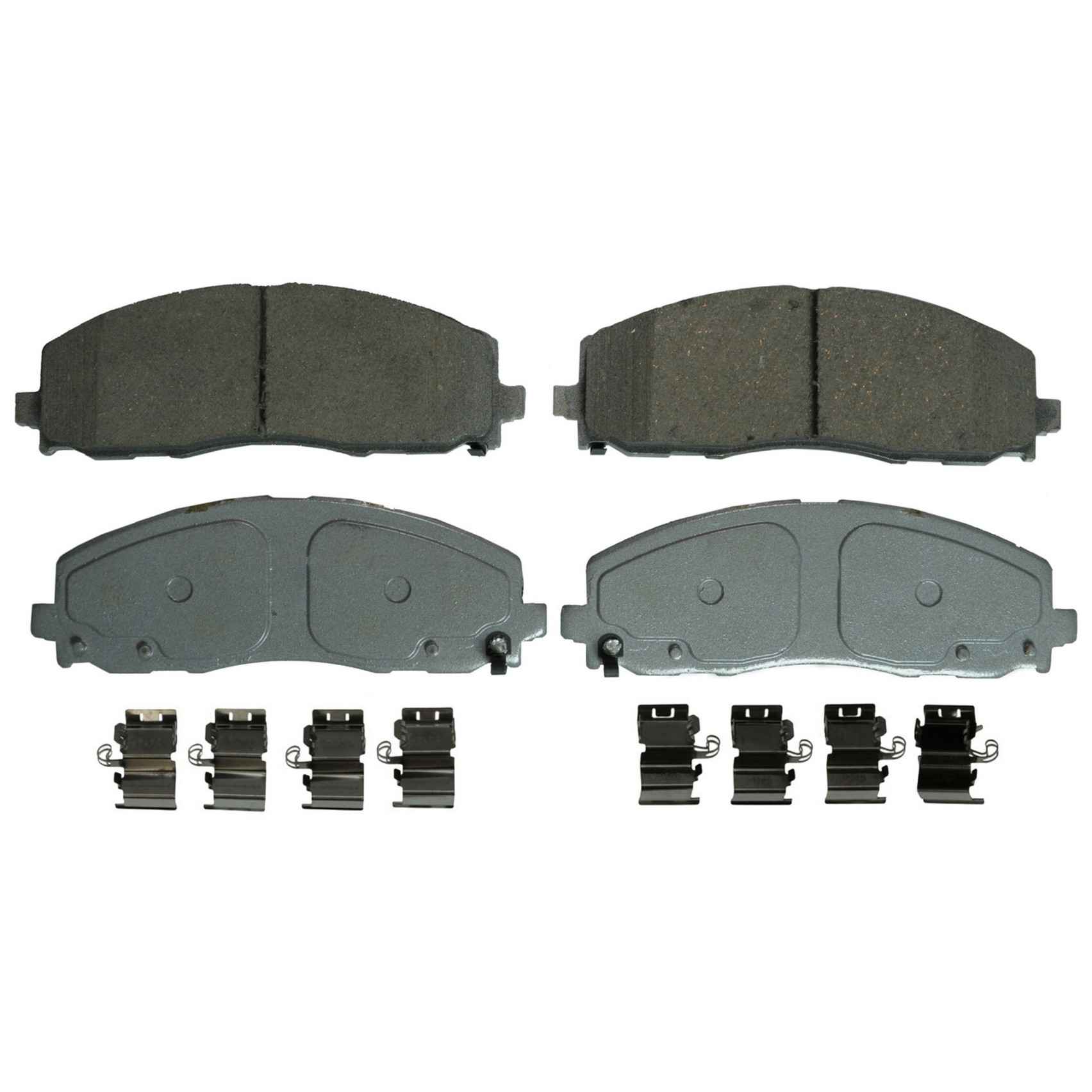 Wagner Brake Disc Brake Pad Set  top view frsport QC1589