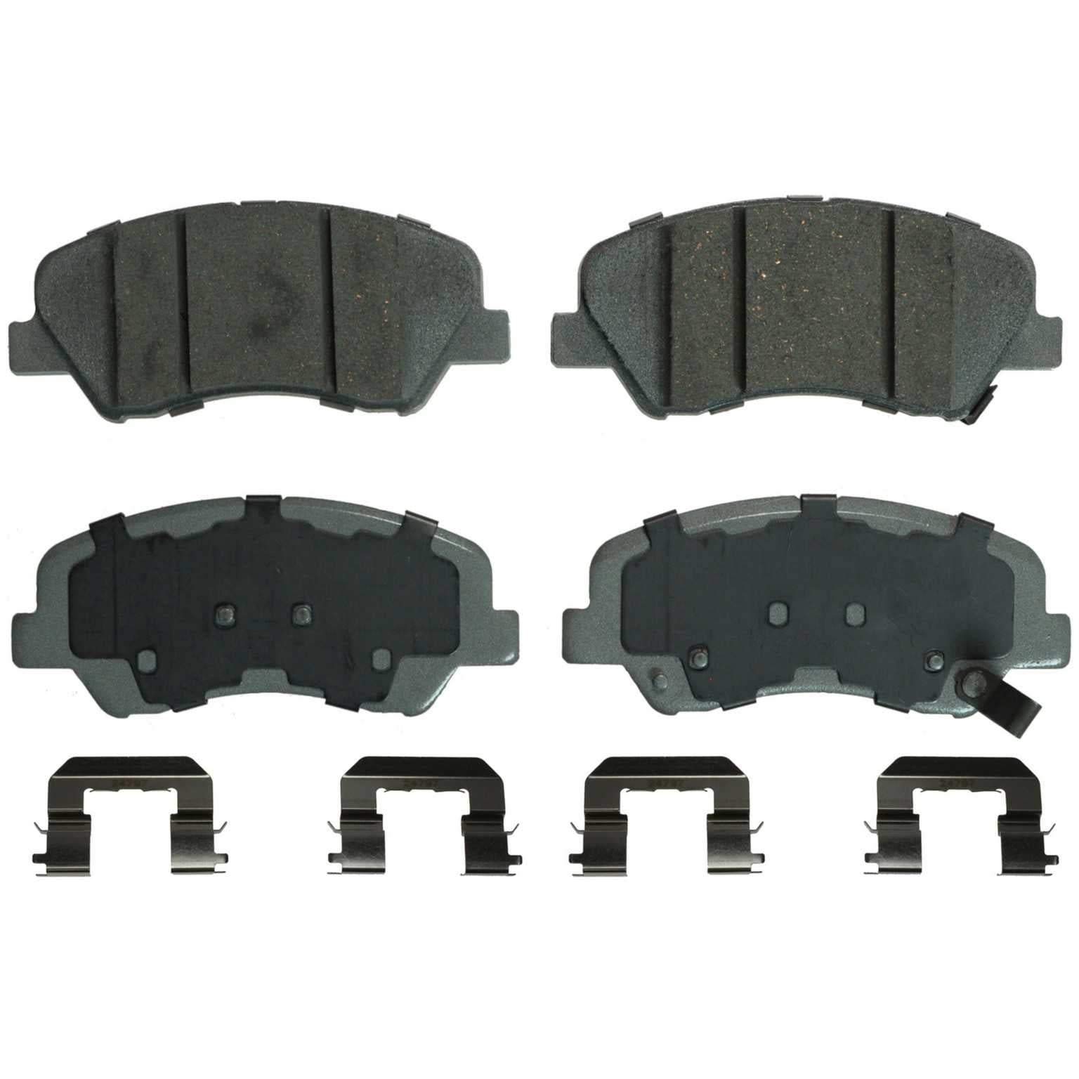 wagner brake disc brake pad set  frsport qc1593