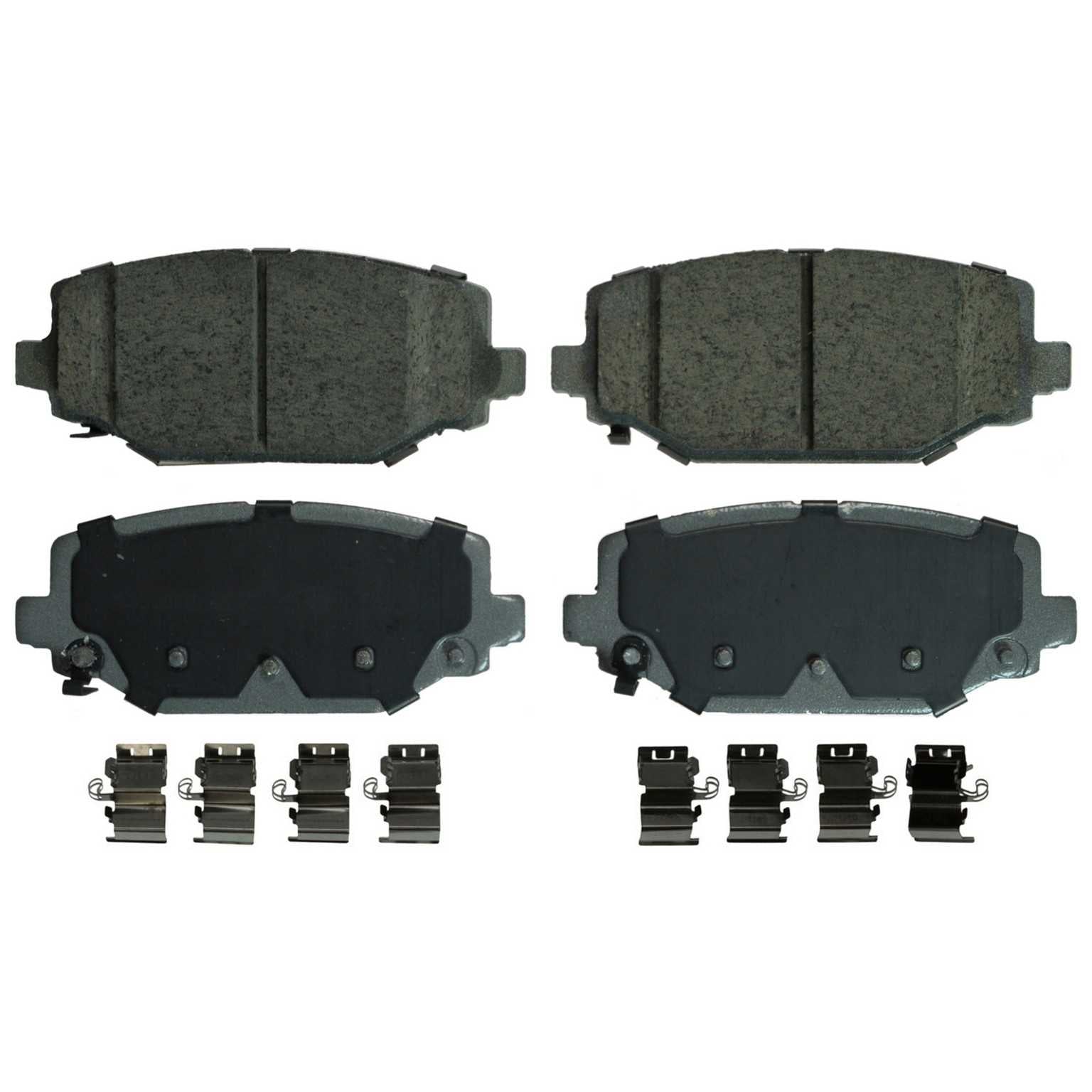 wagner brake disc brake pad set  frsport qc1596