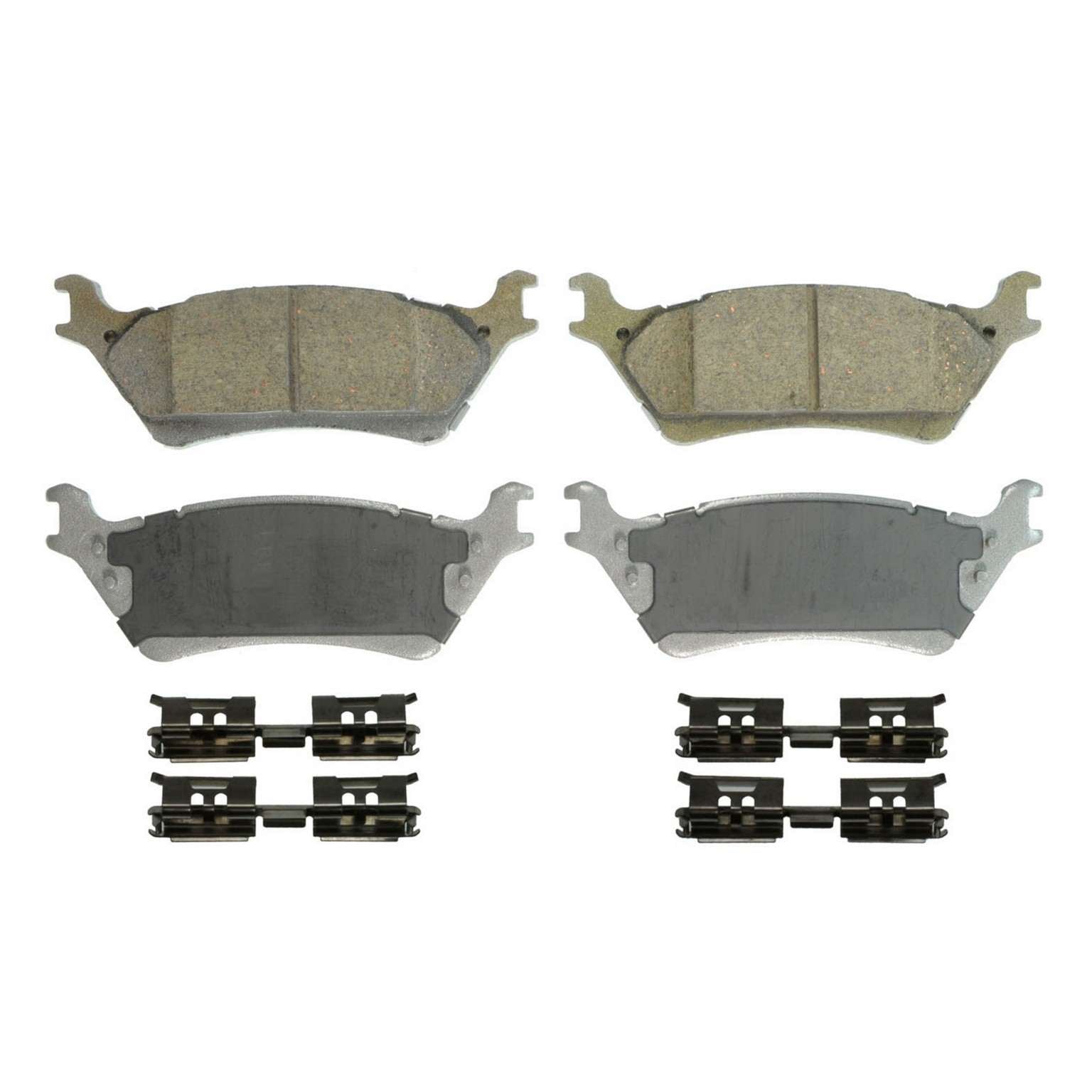 Wagner Brake Disc Brake Pad Set  top view frsport QC1602