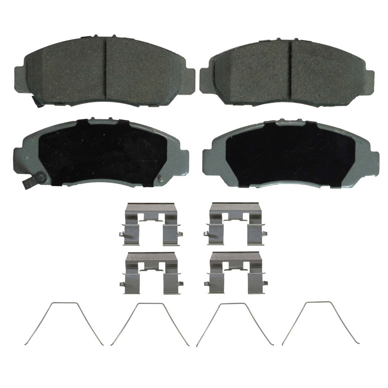 Wagner Brake Disc Brake Pad Set  top view frsport QC1608