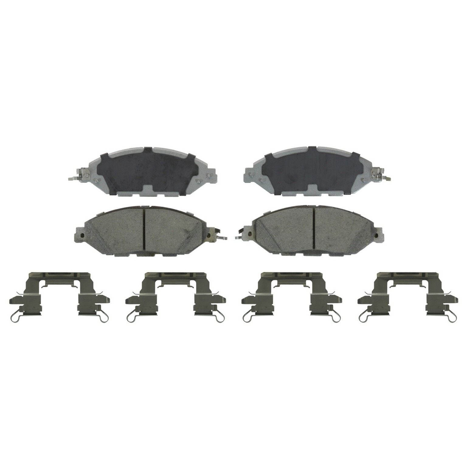 Wagner Brake Disc Brake Pad Set  top view frsport QC1649