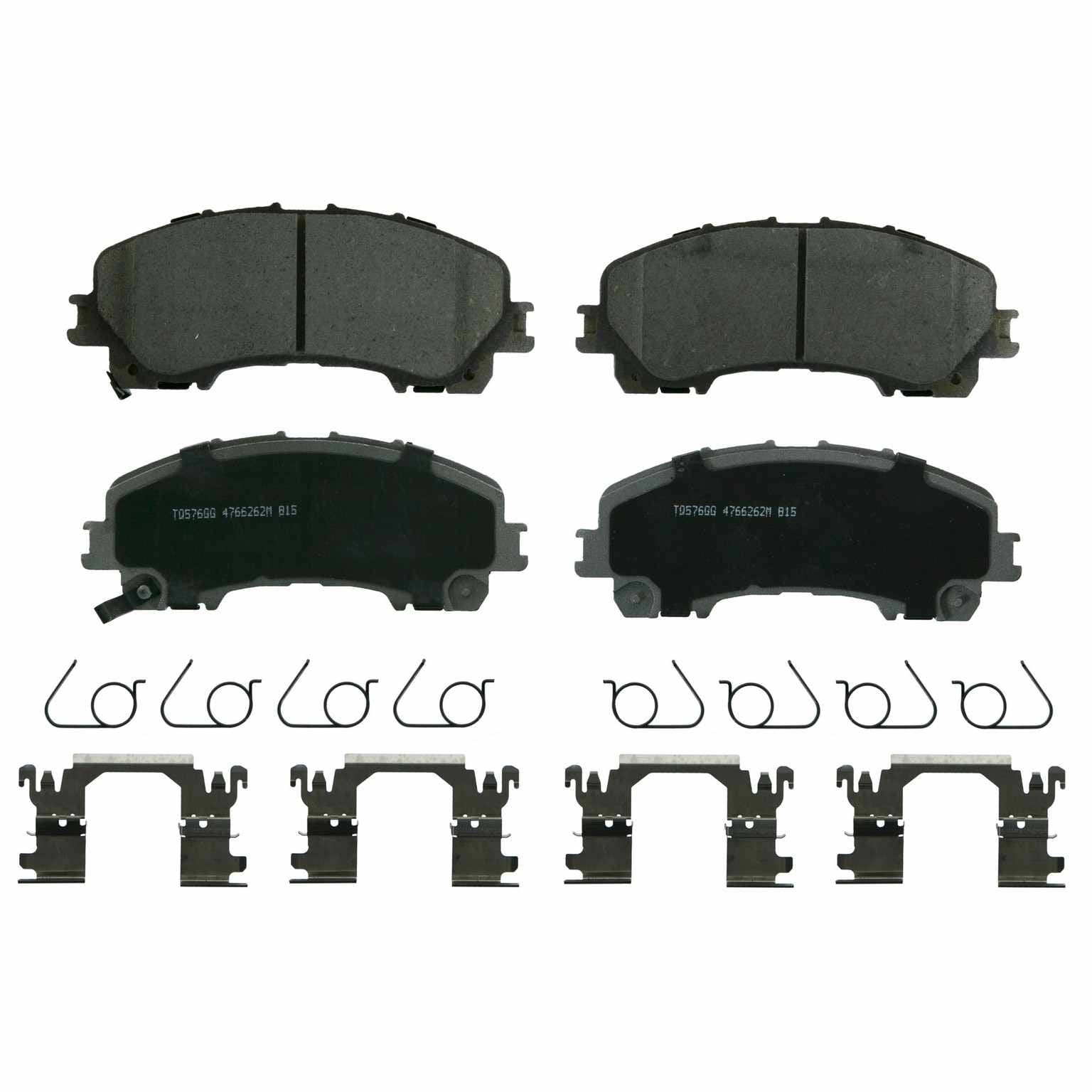 wagner brake disc brake pad set  frsport qc1736