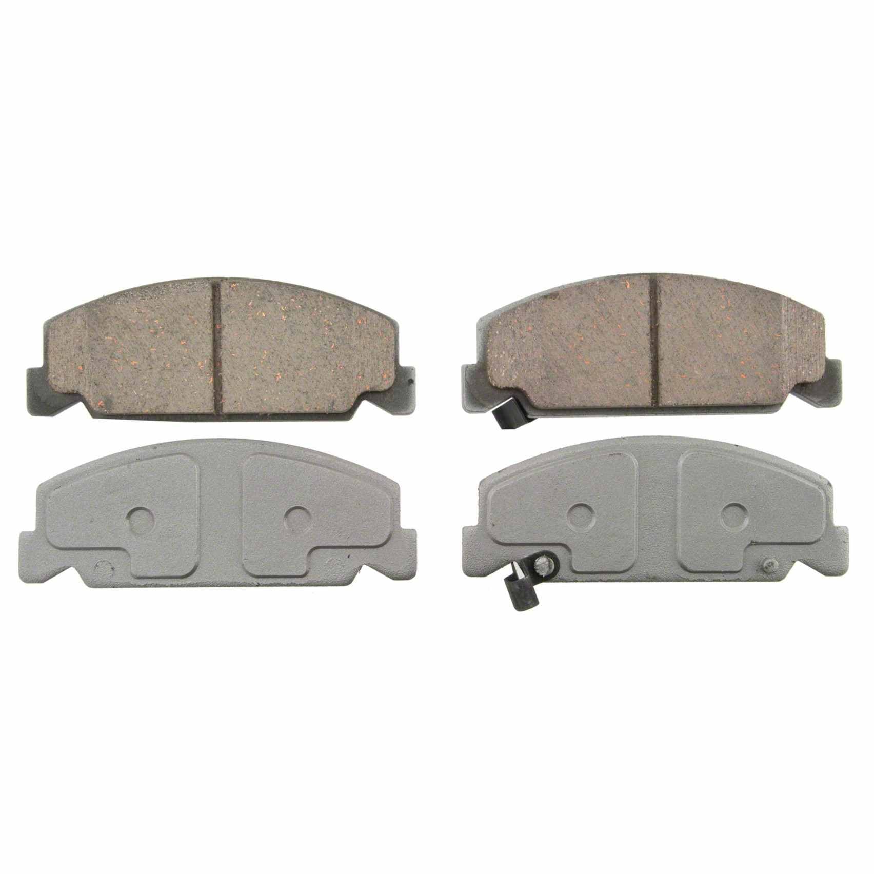 Wagner Brake Disc Brake Pad Set  top view frsport QC273