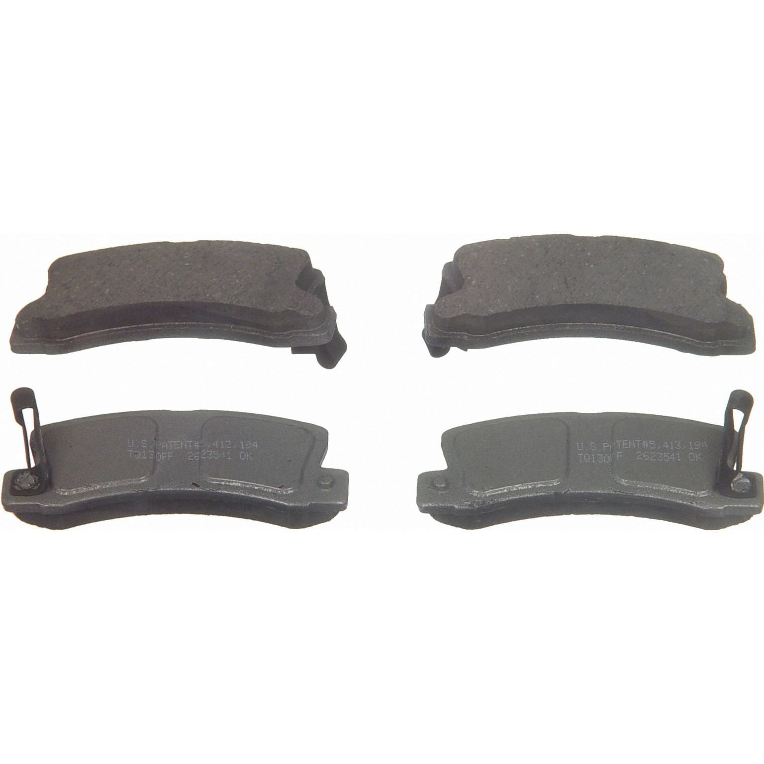 wagner brake disc brake pad set  frsport qc325