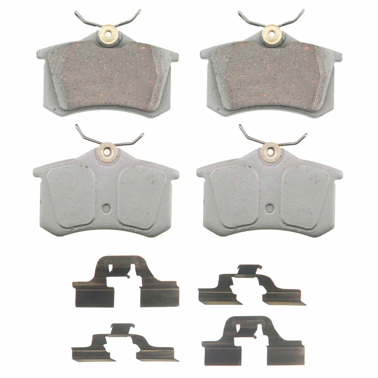 Wagner Brake Disc Brake Pad Set  top view frsport QC340A