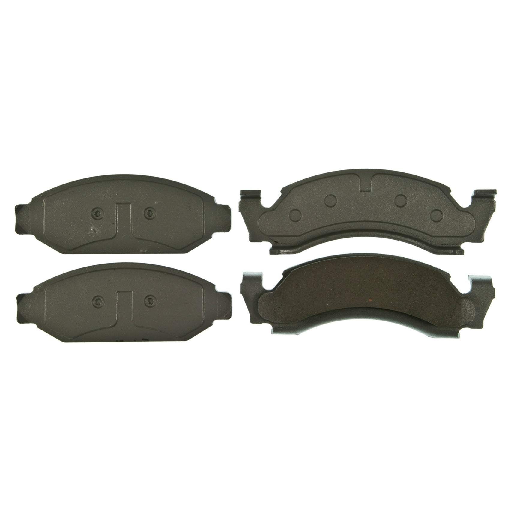 Wagner Brake Disc Brake Pad Set  top view frsport QC360