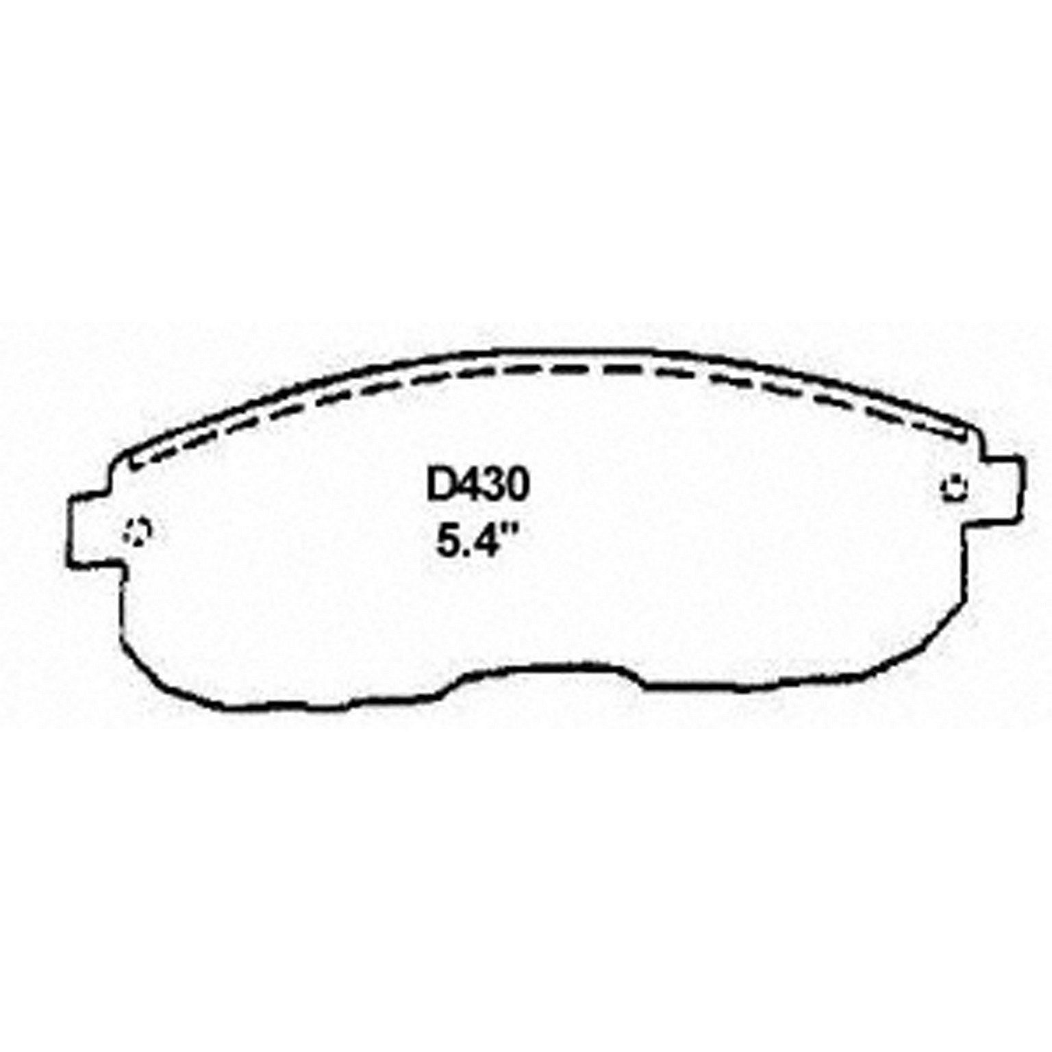 wagner brake disc brake pad set  frsport qc430