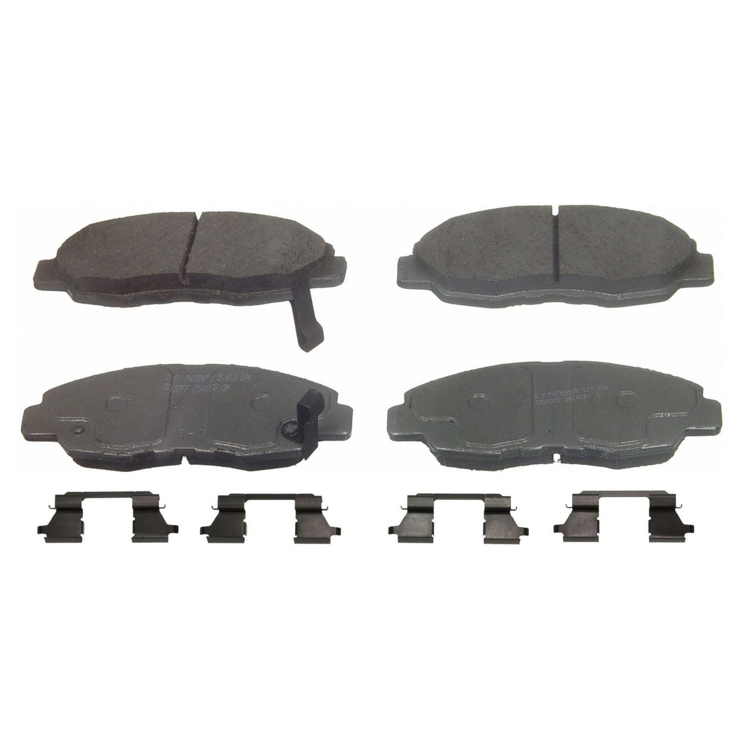 wagner brake disc brake pad set  frsport qc465a