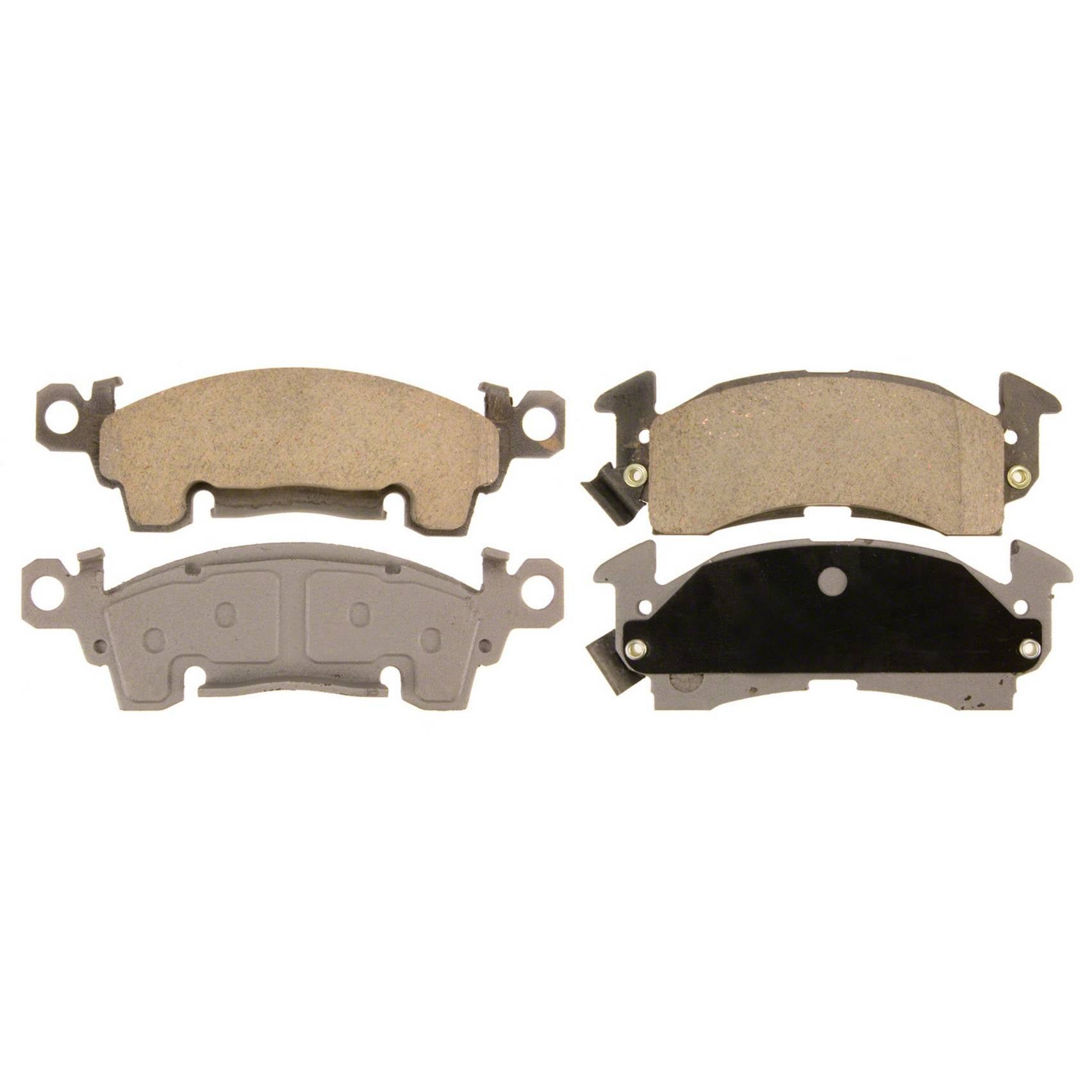 Wagner Brake Disc Brake Pad Set  top view frsport QC52