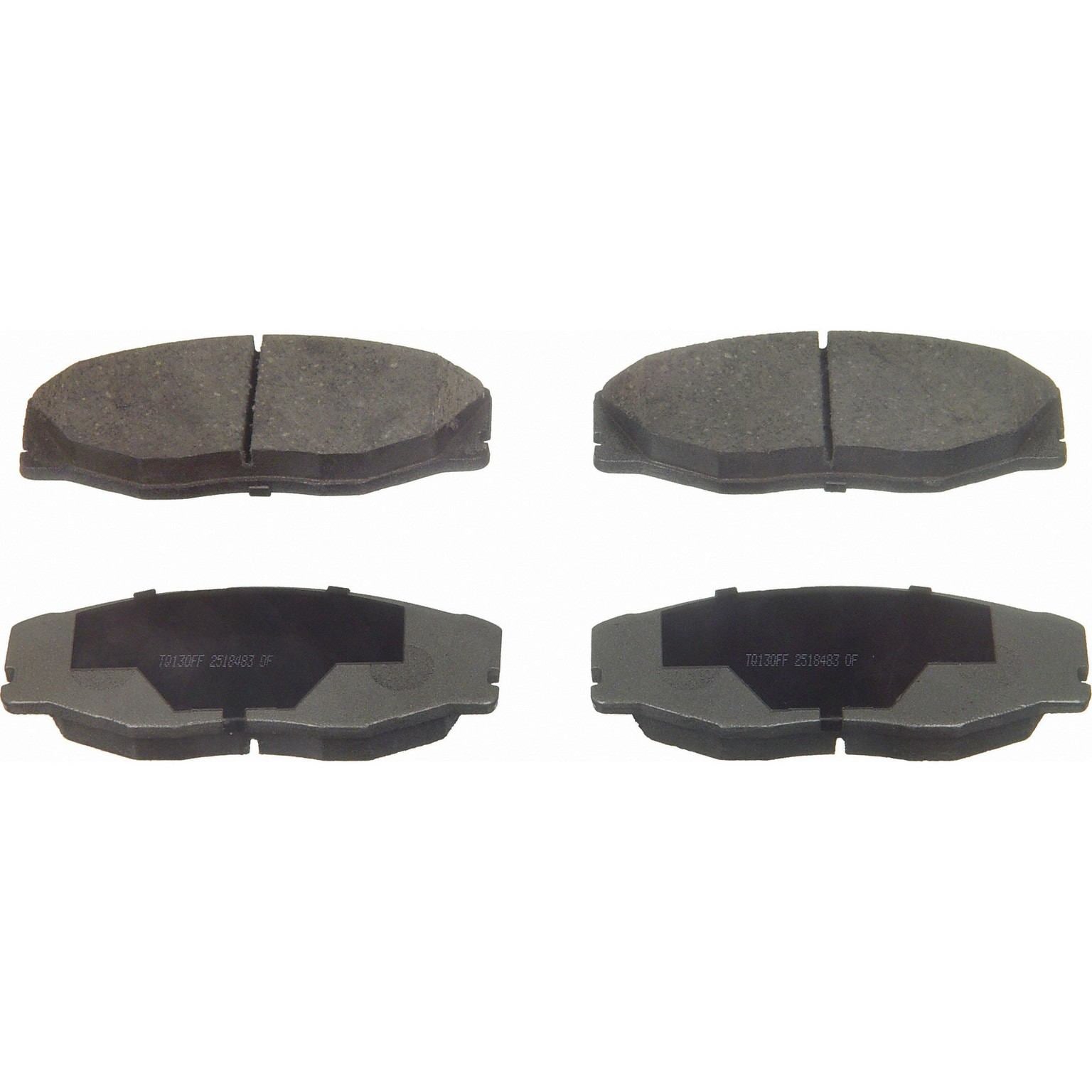 wagner brake disc brake pad set  frsport qc604