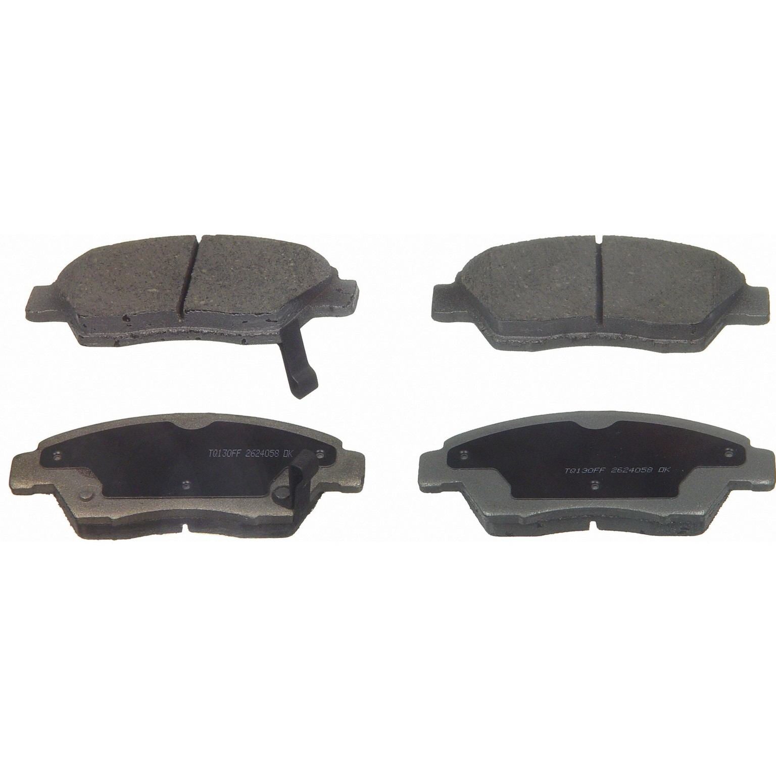 wagner brake disc brake pad set  frsport qc621