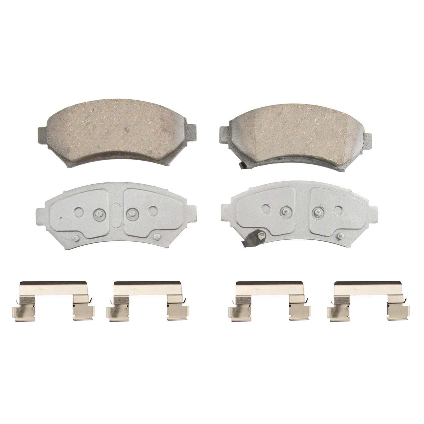 Wagner Brake Disc Brake Pad Set  top view frsport QC699