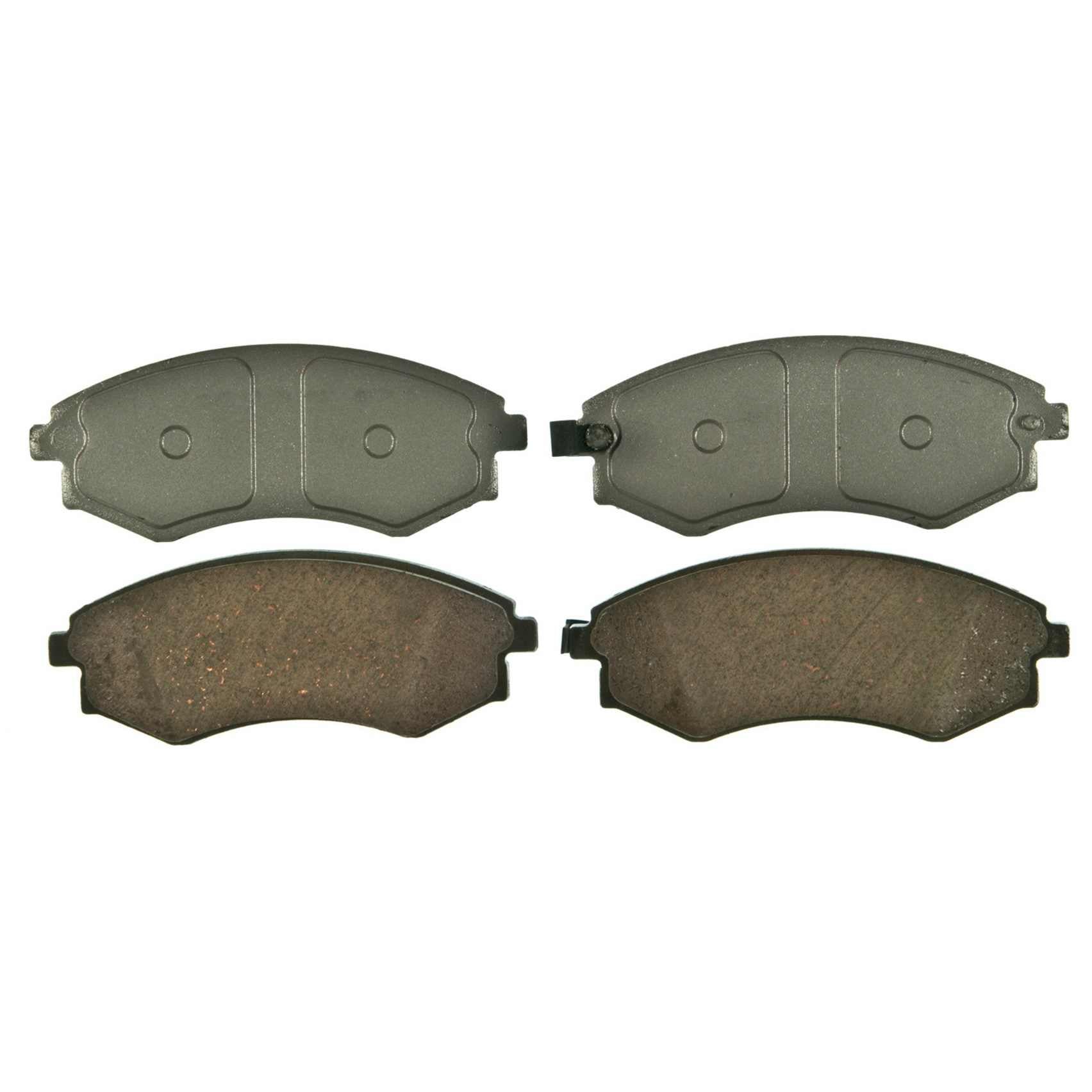 Wagner Brake Disc Brake Pad Set  top view frsport QC700