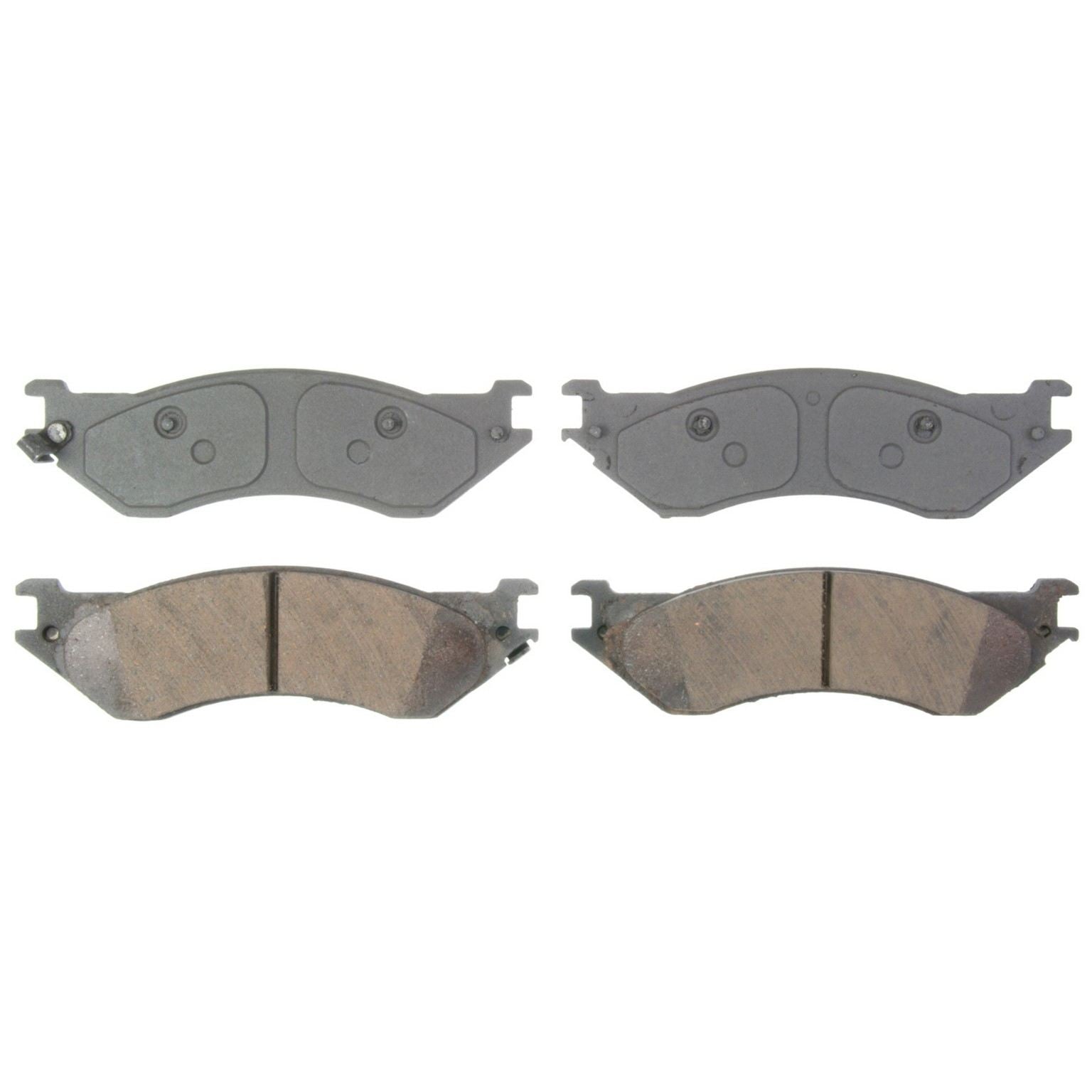 Wagner Brake Disc Brake Pad Set  top view frsport QC702