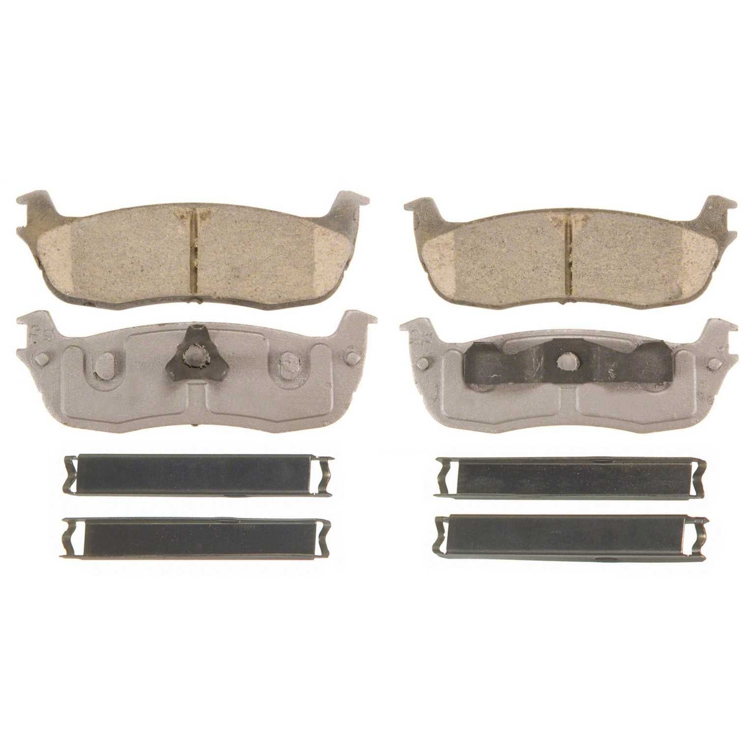 wagner brake disc brake pad set  frsport qc711