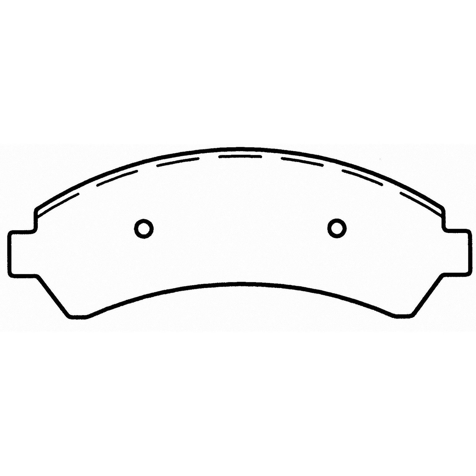 wagner brake disc brake pad set  frsport qc726